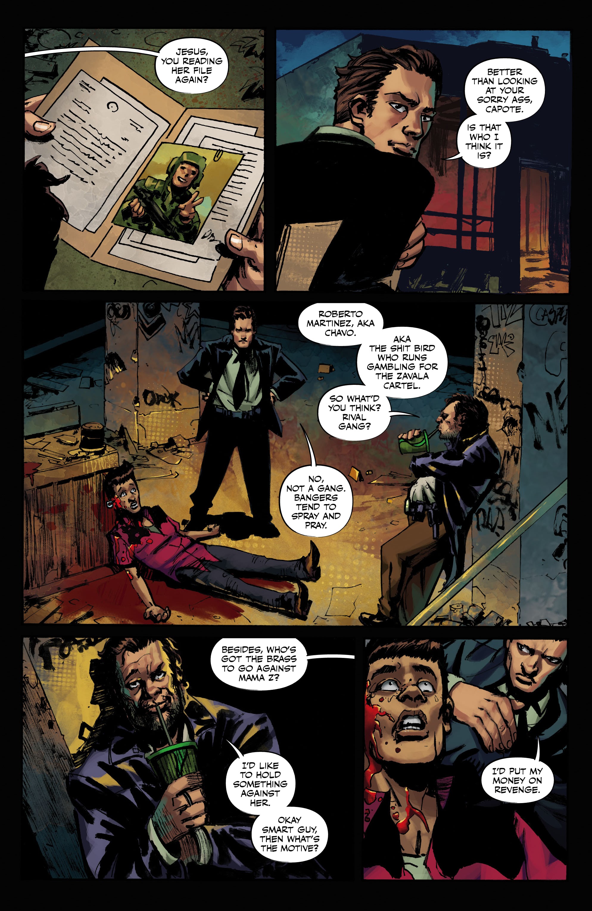 Read online La Muerta comic -  Issue #1 - 34
