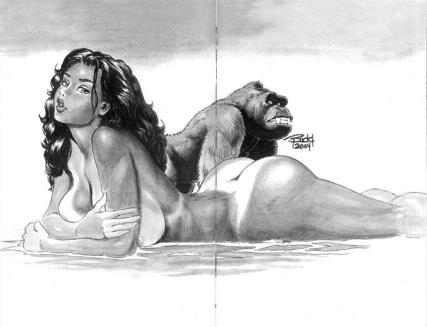 Read online Cavewoman: Prehistoric Pinups comic -  Issue #4 - 9