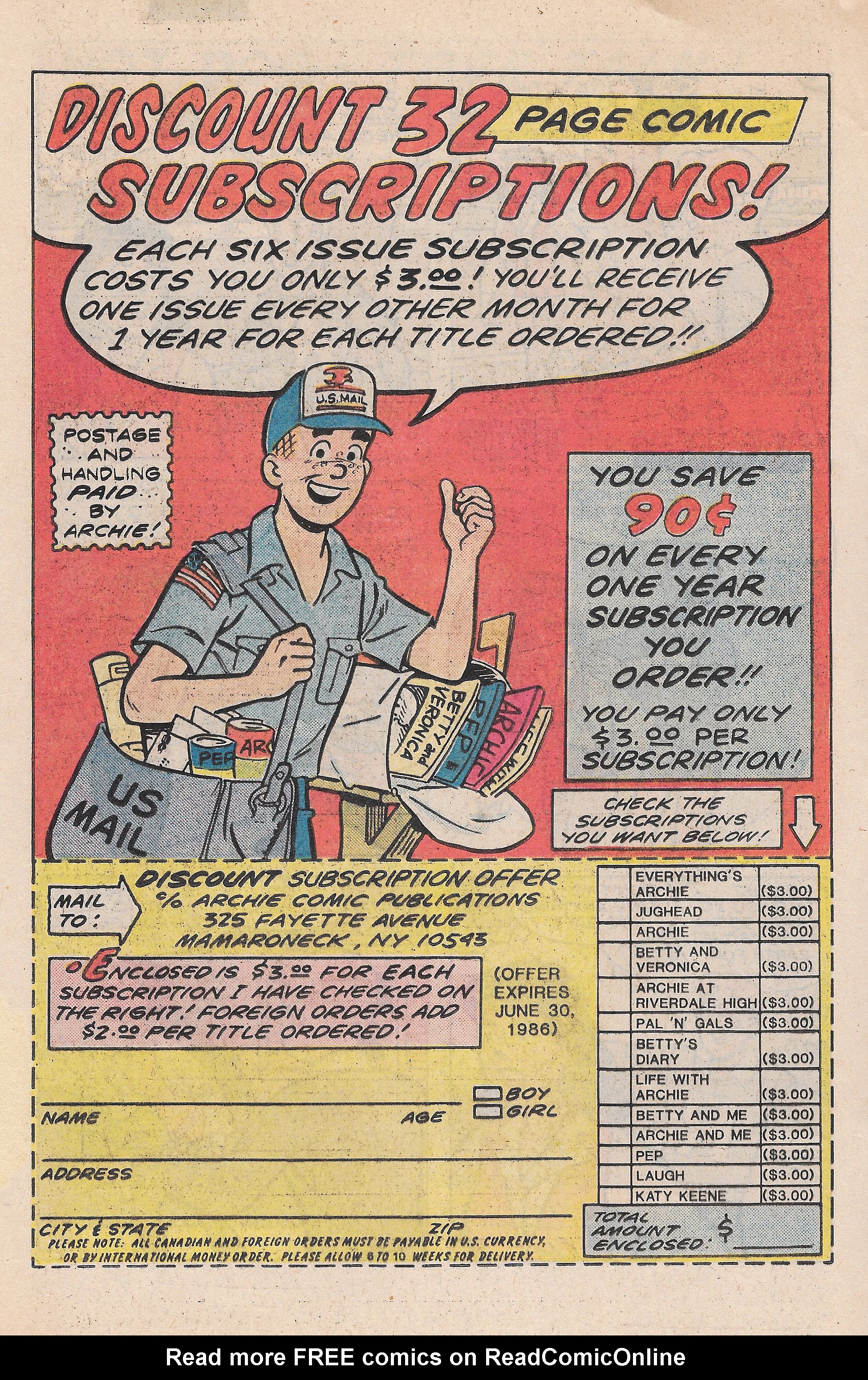 Read online Archie's Pals 'N' Gals (1952) comic -  Issue #181 - 12