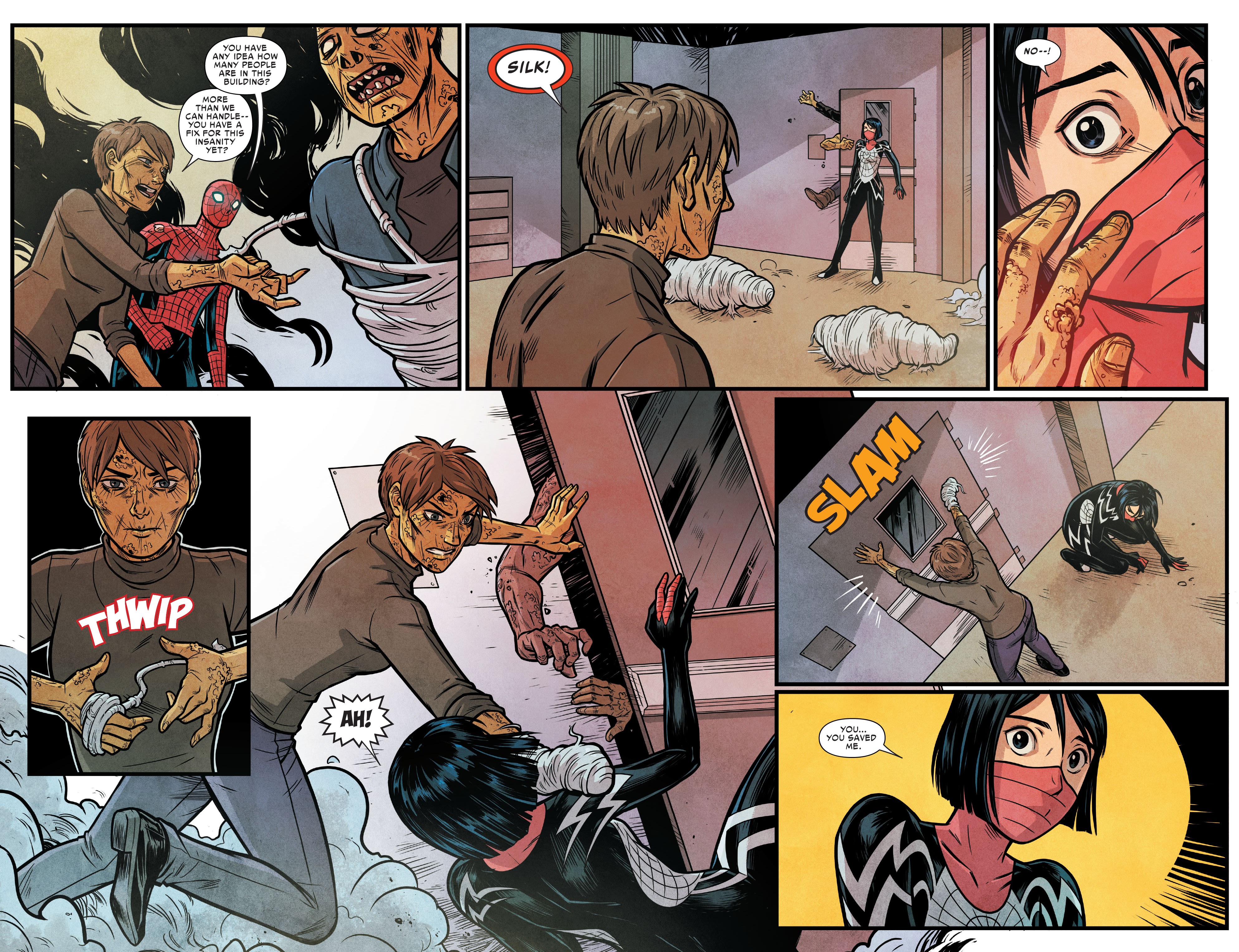 Read online Silk: Out of the Spider-Verse comic -  Issue # TPB 3 (Part 2) - 80