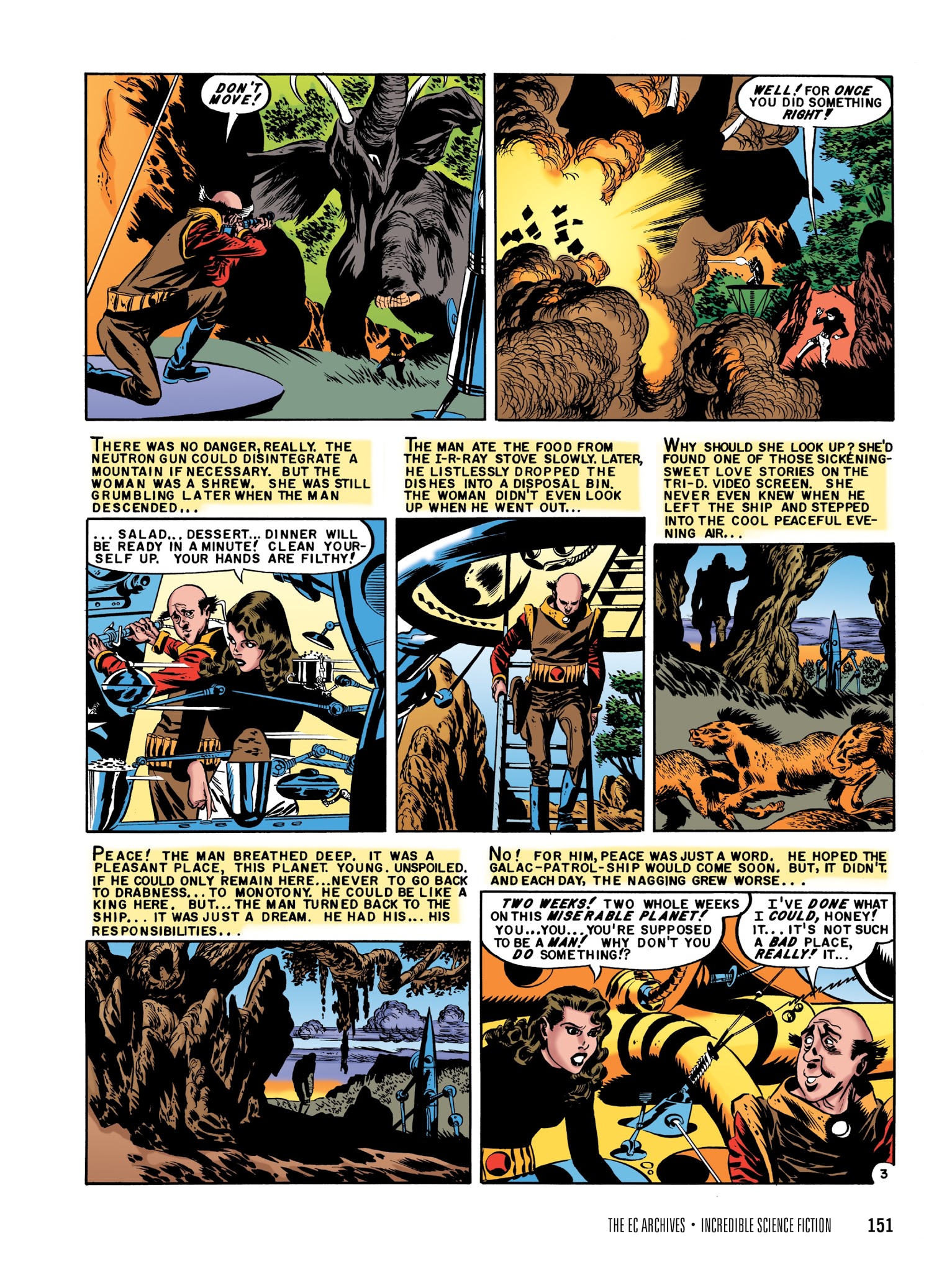 Read online The EC Archives: Incredible Science Fiction comic -  Issue # TPB - 153