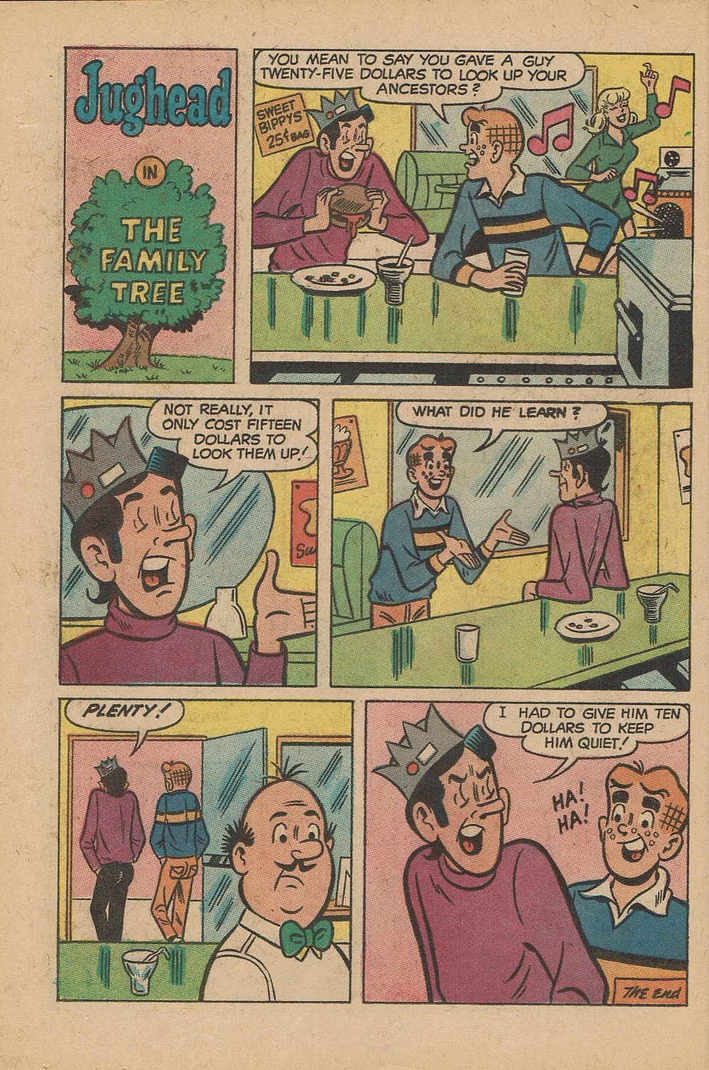 Read online Jughead (1965) comic -  Issue #169 - 22