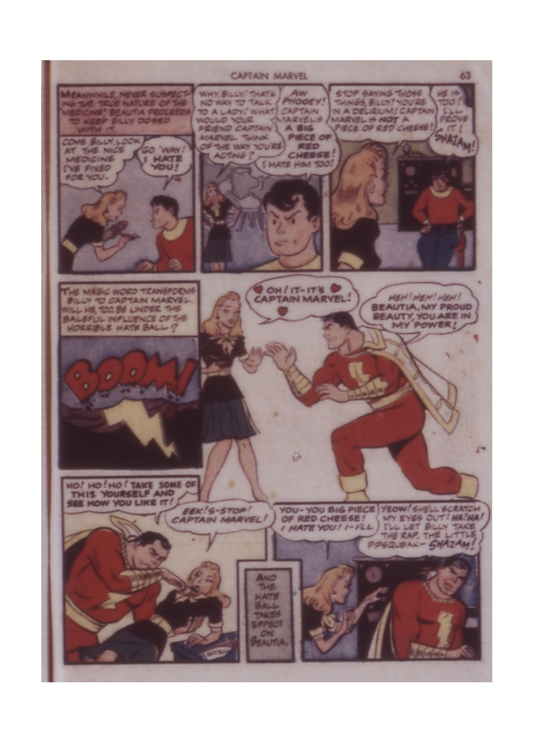 Read online Captain Marvel Adventures comic -  Issue #17 - 63