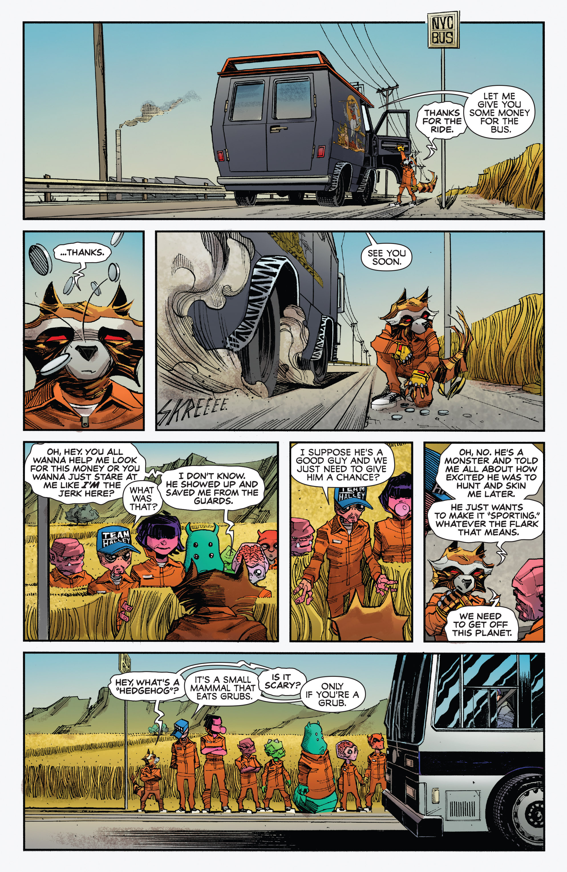 Read online Rocket Raccoon (2016) comic -  Issue #5 - 7