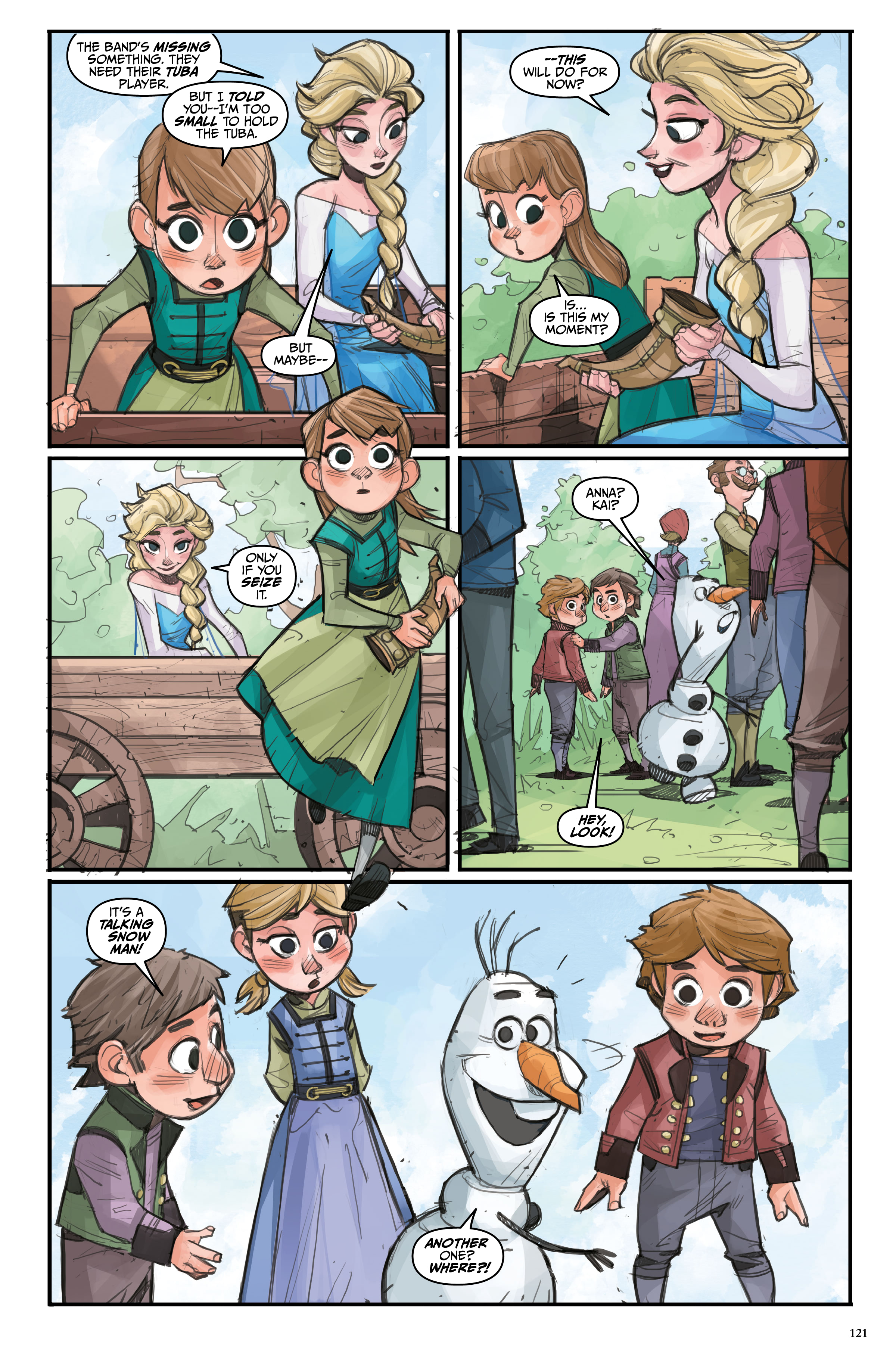 Read online Disney Frozen Library Edition comic -  Issue # TPB (Part 2) - 23