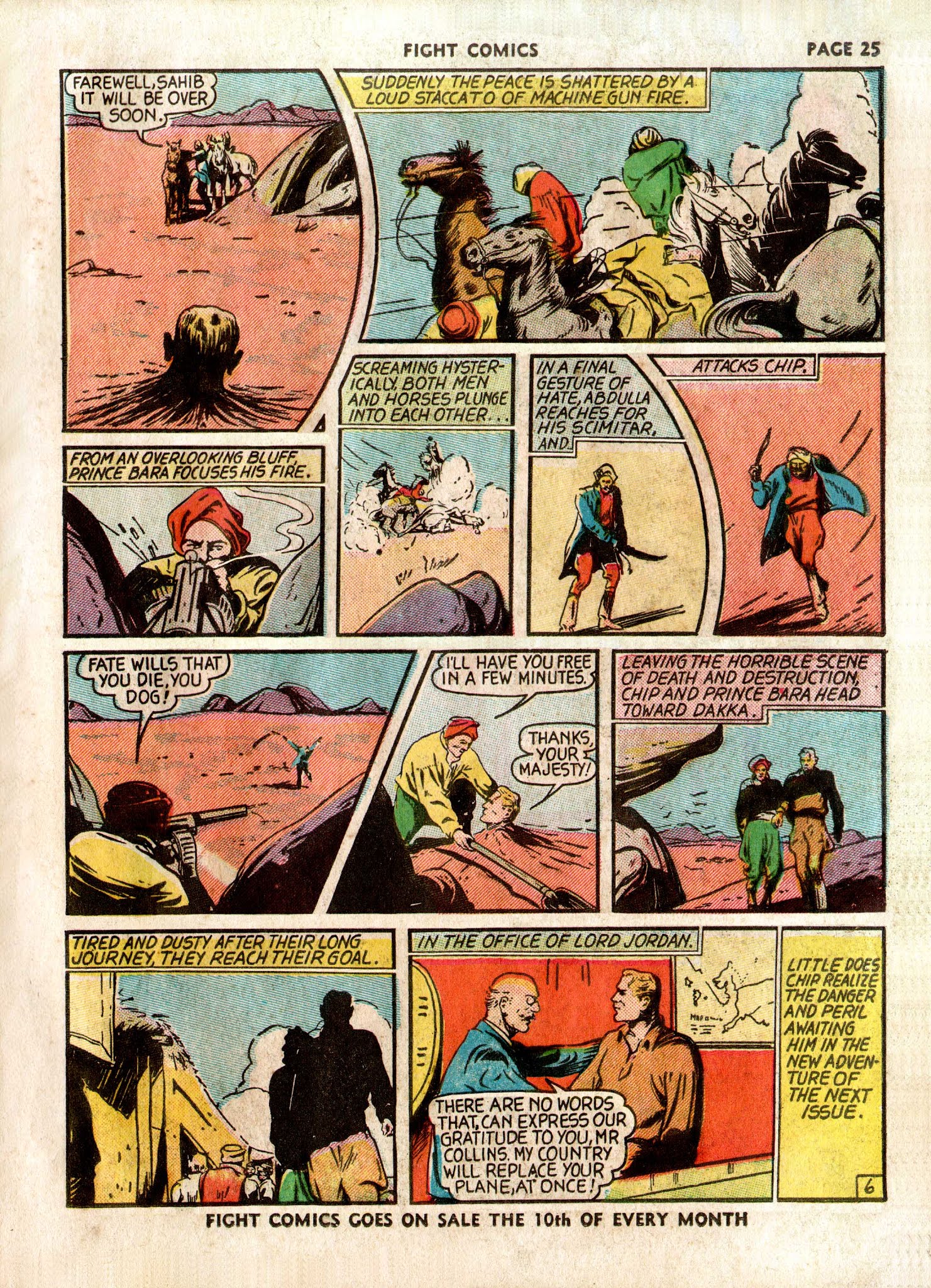 Read online Fight Comics comic -  Issue #7 - 28