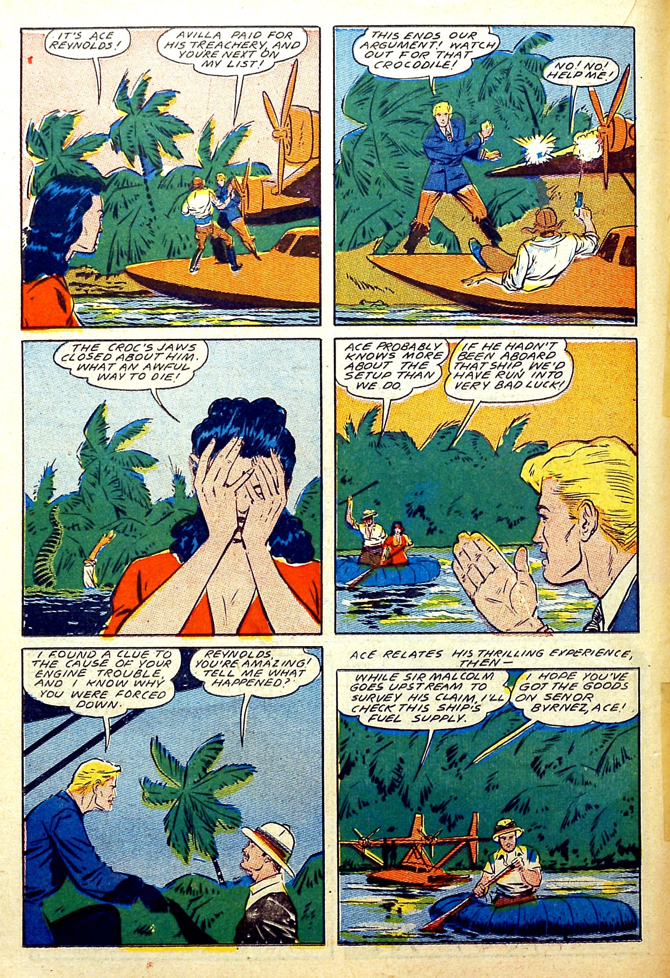 Read online Captain Flight Comics comic -  Issue #6 - 26