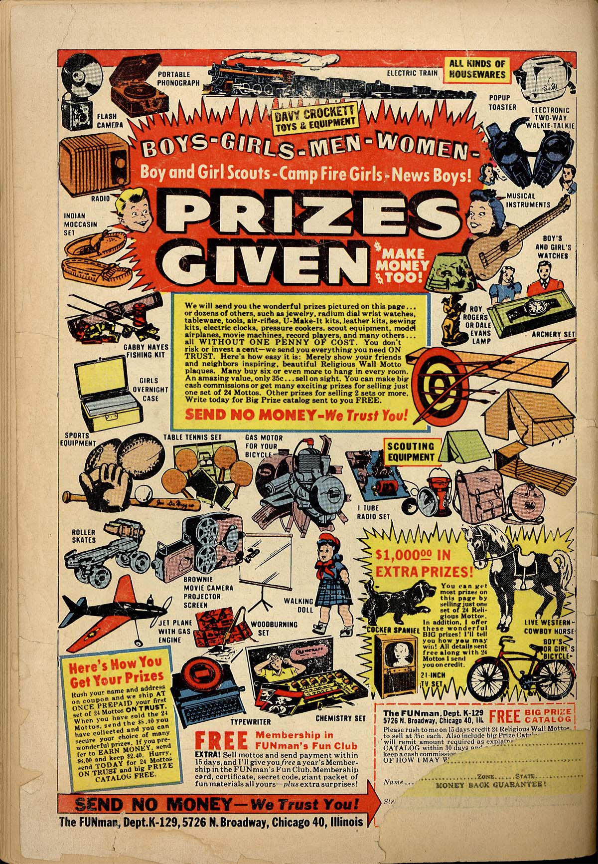 Read online Adventures Into The Unknown comic -  Issue #73 - 36