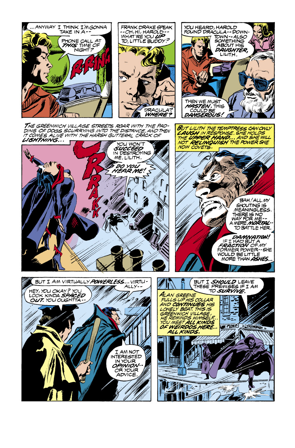 Read online Tomb of Dracula (1972) comic -  Issue #67 - 16