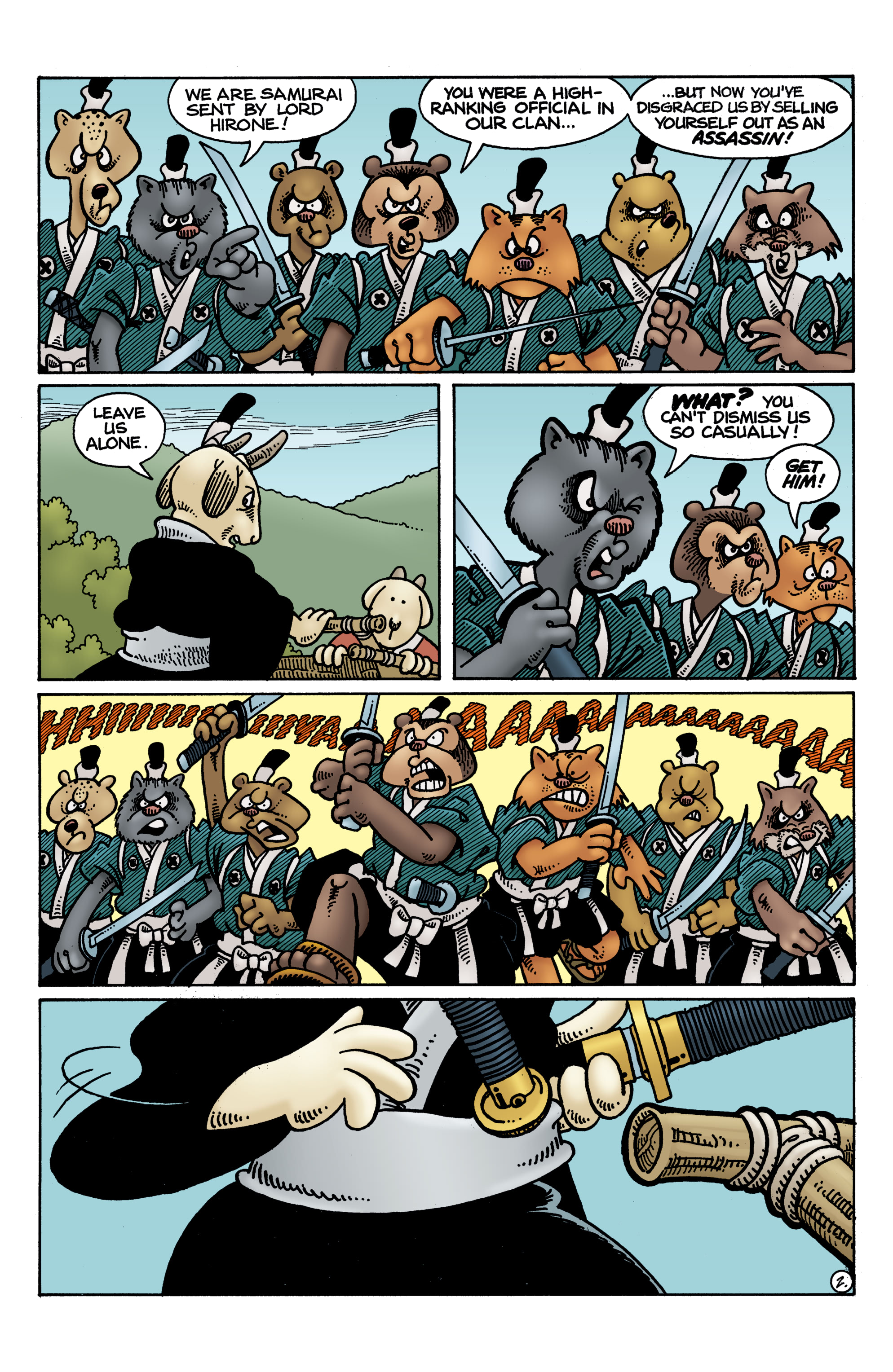 Read online Usagi Yojimbo: Lone Goat and Kid comic -  Issue #6 - 4