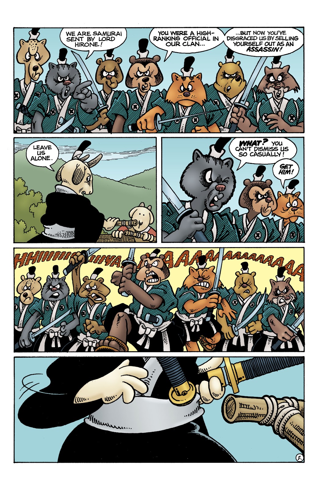 Usagi Yojimbo: Lone Goat and Kid issue 6 - Page 4