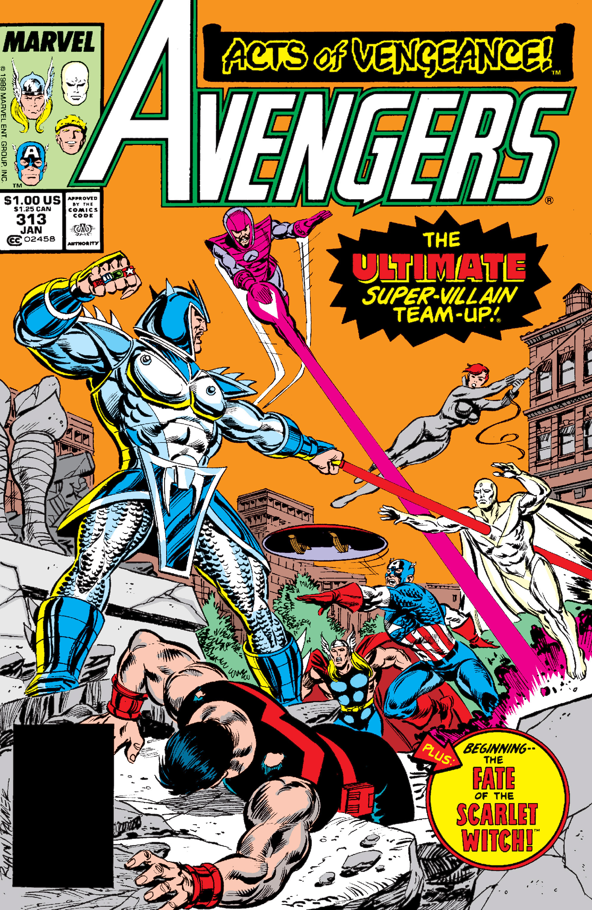 Read online The Avengers (1963) comic -  Issue #313 - 1
