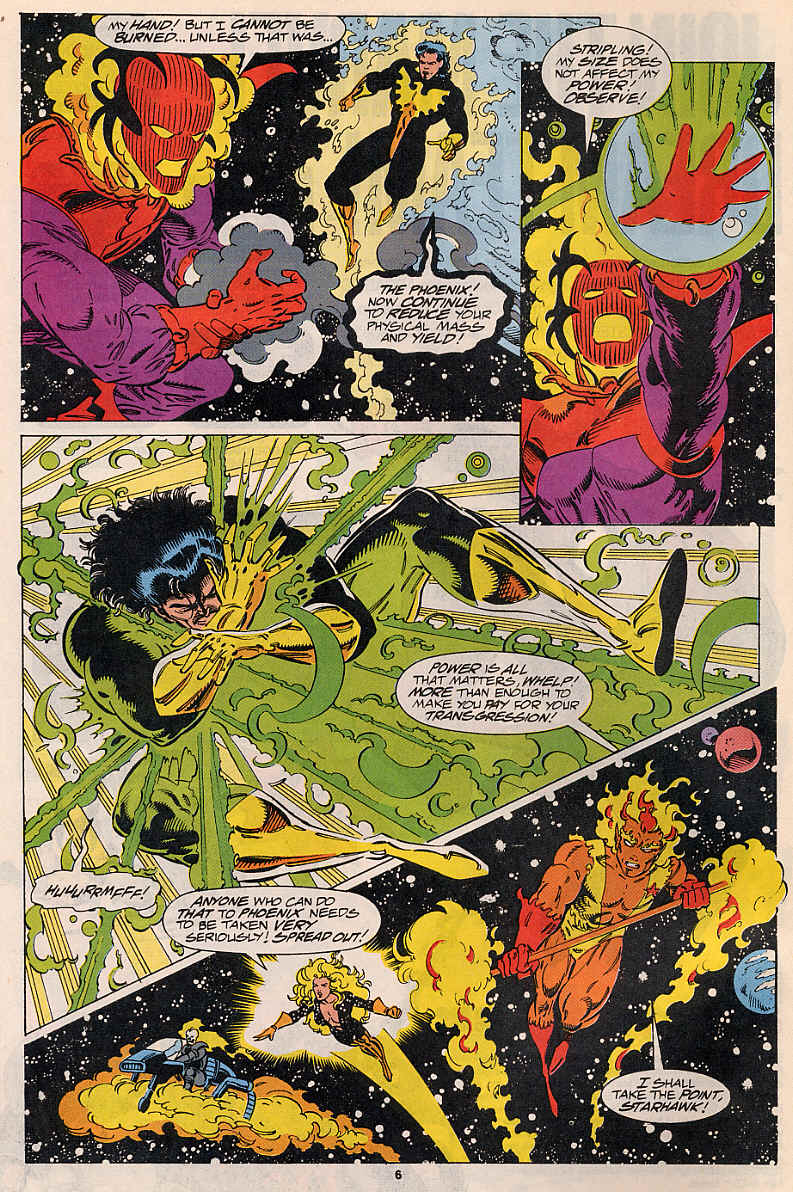 Read online Guardians of the Galaxy (1990) comic -  Issue #36 - 6