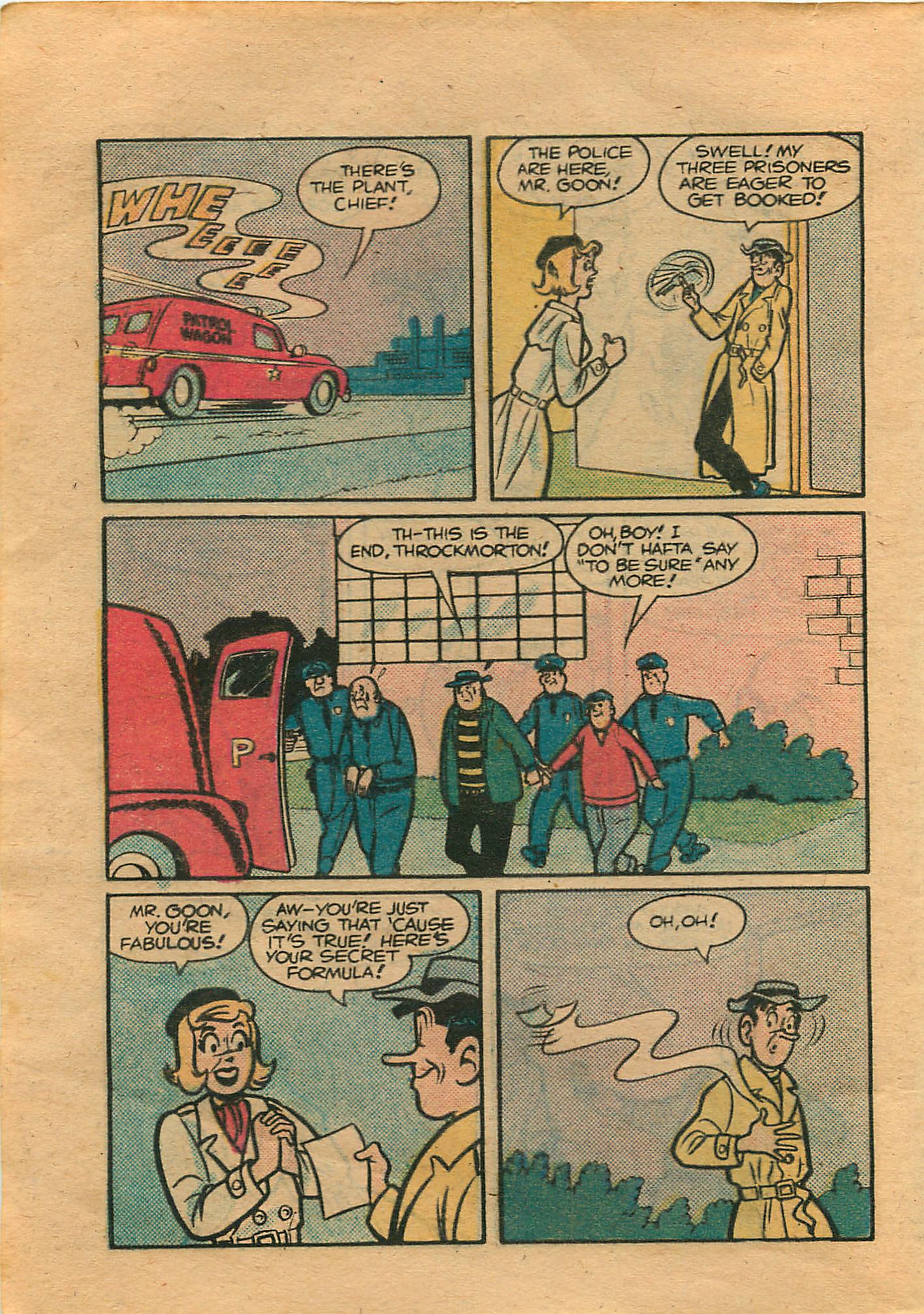 Read online Jughead Jones Comics Digest comic -  Issue #16 - 126