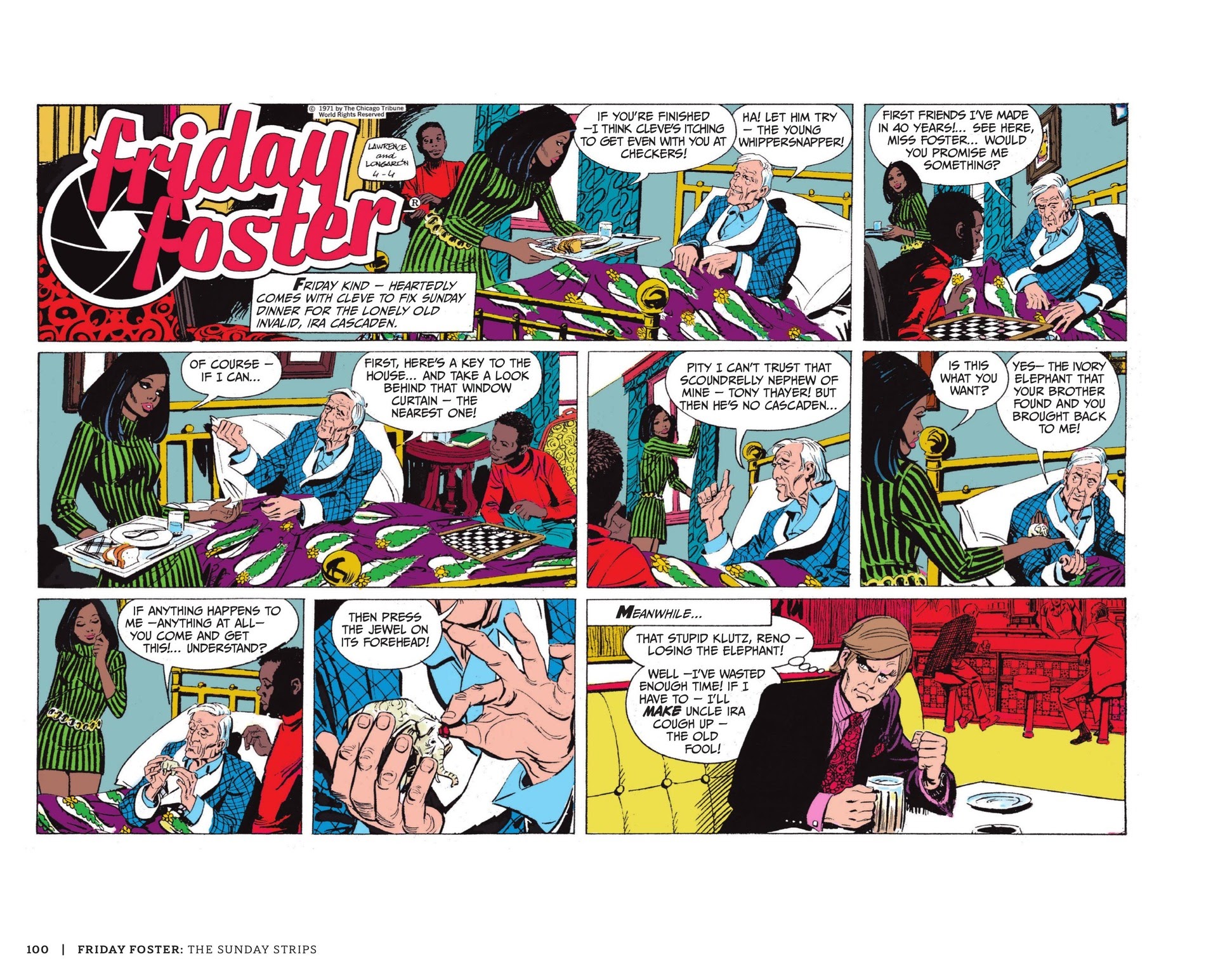 Read online Friday Foster: The Sunday Strips comic -  Issue # TPB (Part 2) - 1