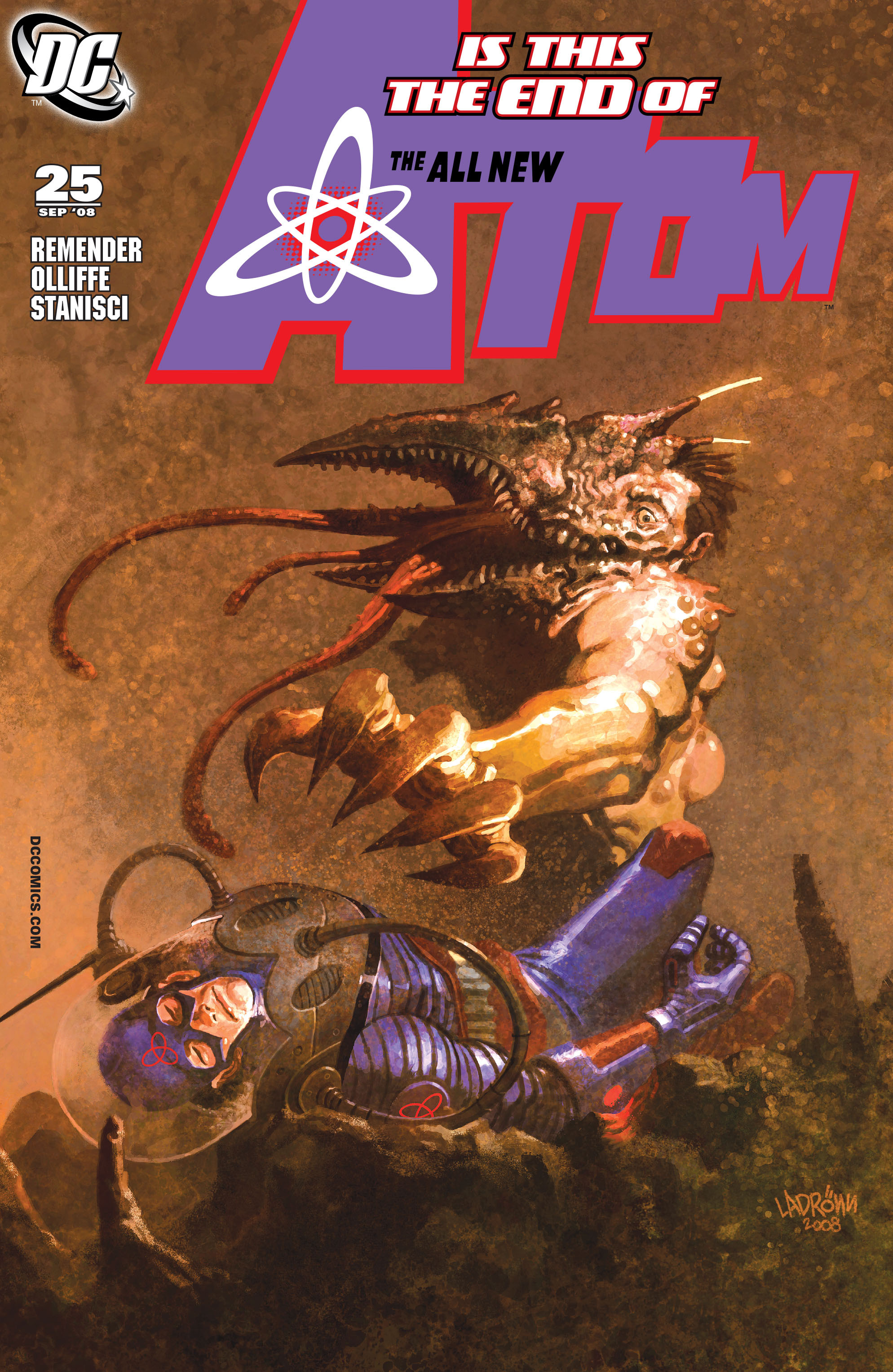 Read online The All New Atom comic -  Issue #25 - 1