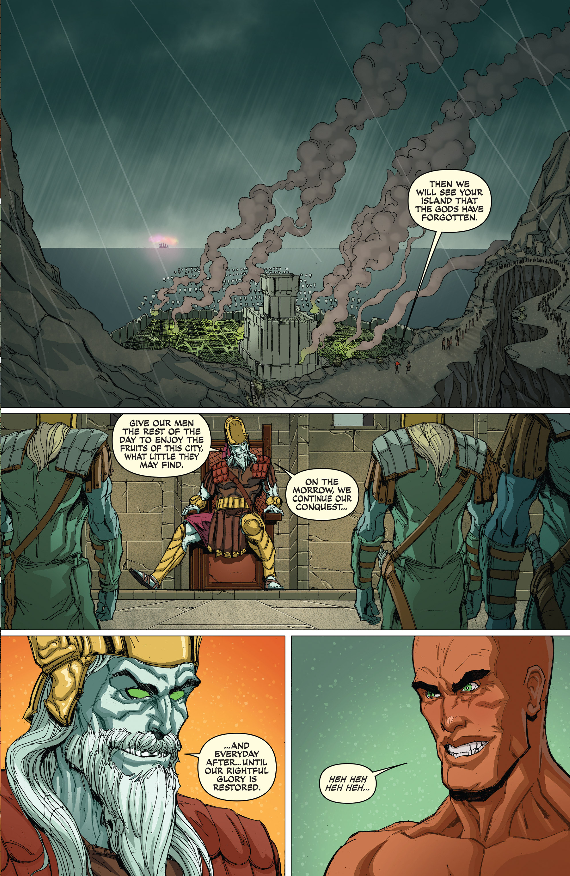Read online Red Sonja: Atlantis Rises comic -  Issue #2 - 21