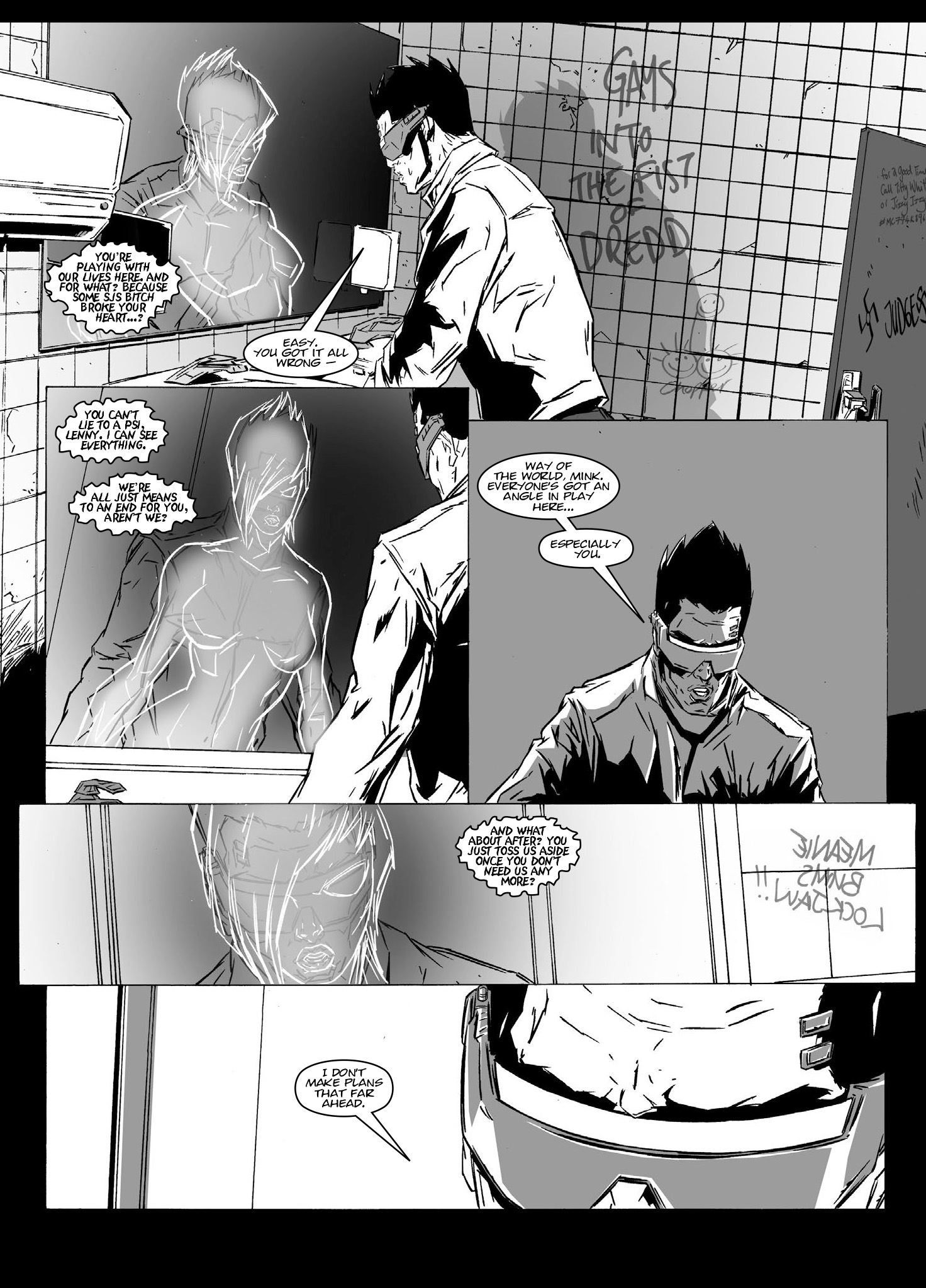 Read online Mega-City Undercover comic -  Issue # TPB 3 - 101