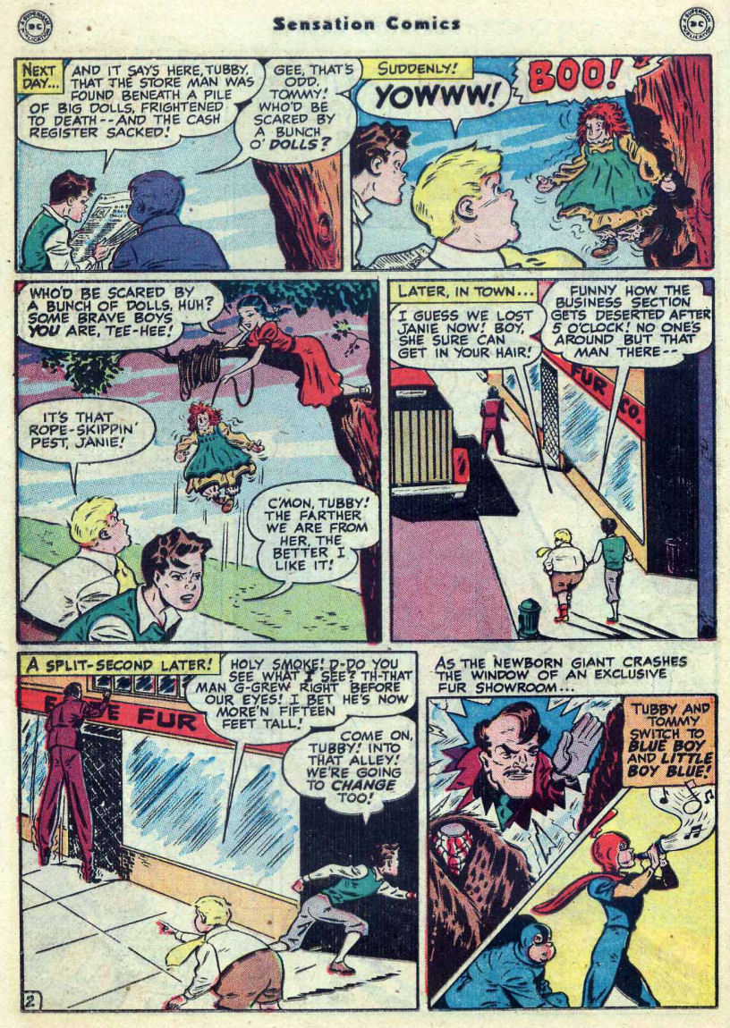 Read online Sensation (Mystery) Comics comic -  Issue #82 - 18