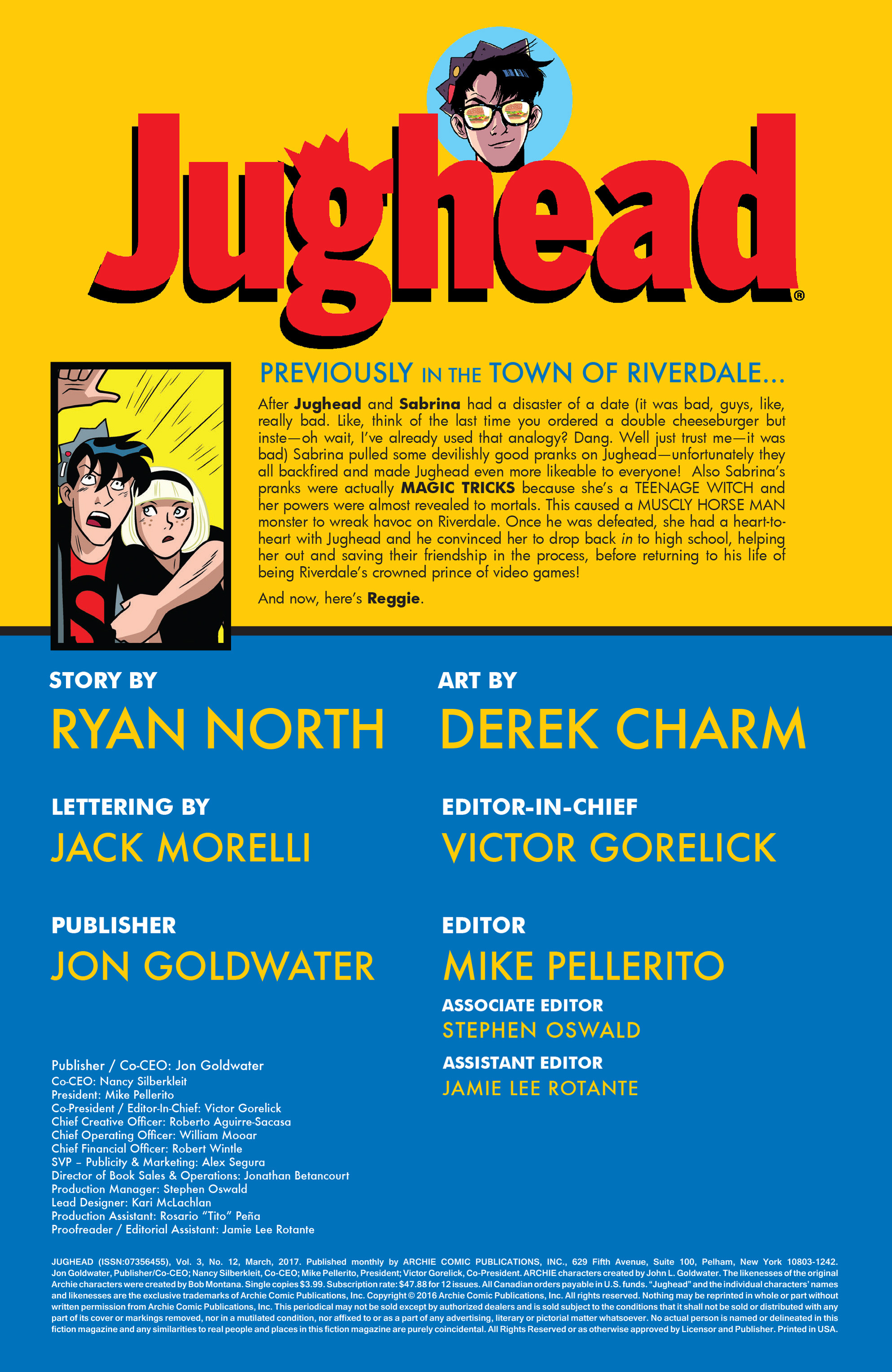 Read online Jughead (2015) comic -  Issue #12 - 2