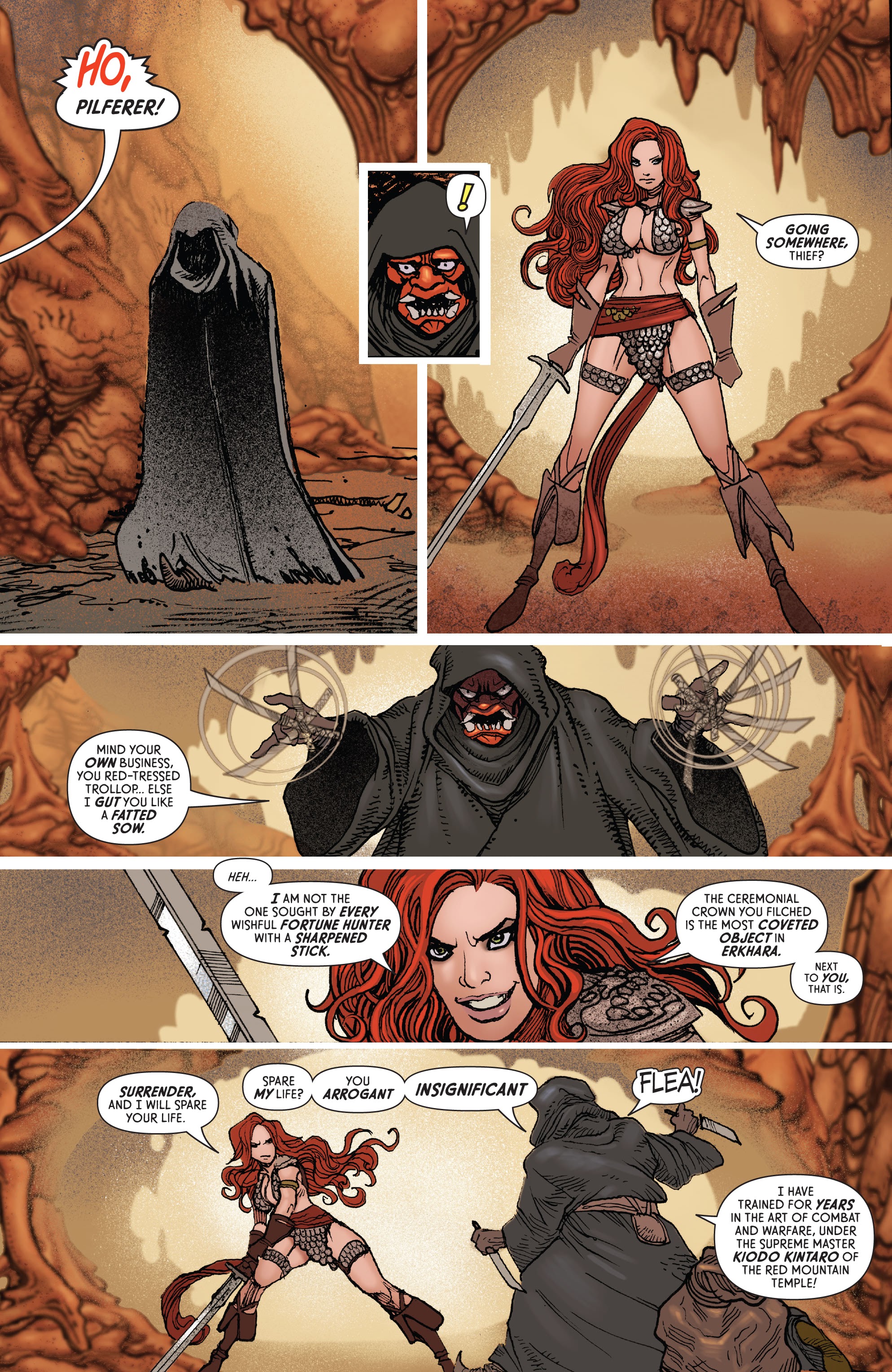 Read online The Invincible Red Sonja comic -  Issue #4 - 8