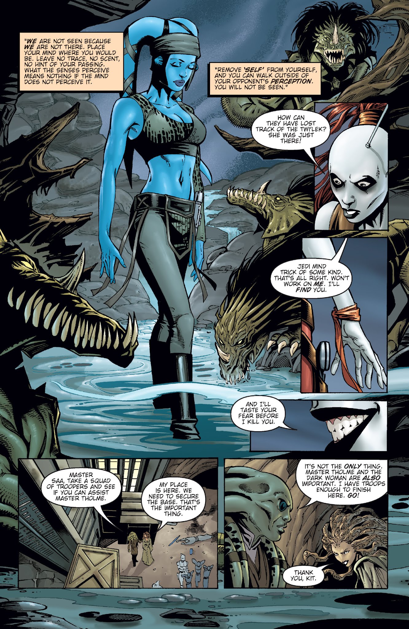 Read online Star Wars: Jedi comic -  Issue # Issue Aayla Secura - 29