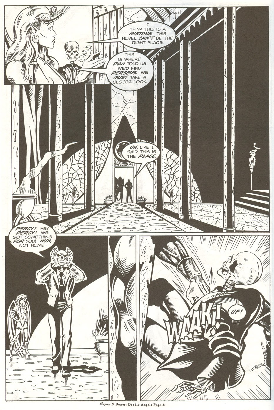 Read online Skynn & Bones: Deadly Angels comic -  Issue # Full - 6