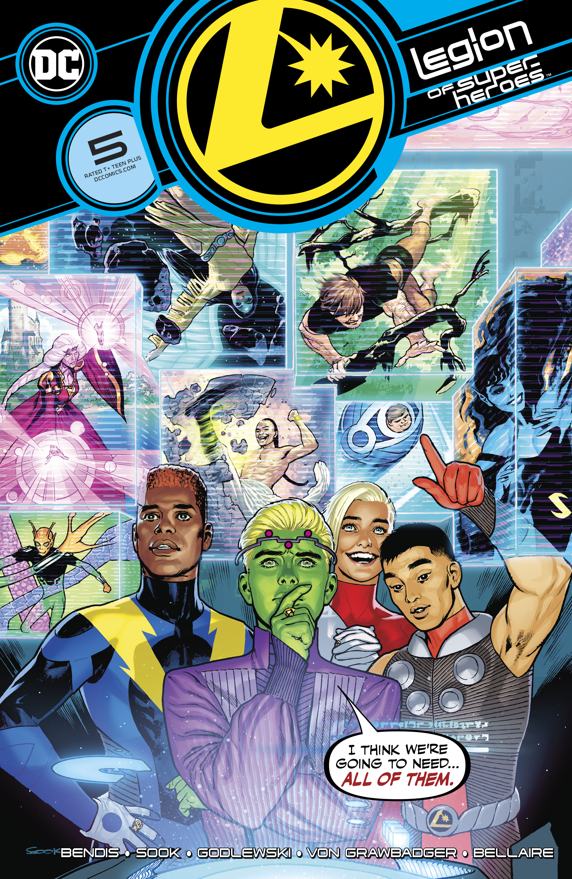 Read online Legion of Super-Heroes (2019) comic -  Issue #5 - 1