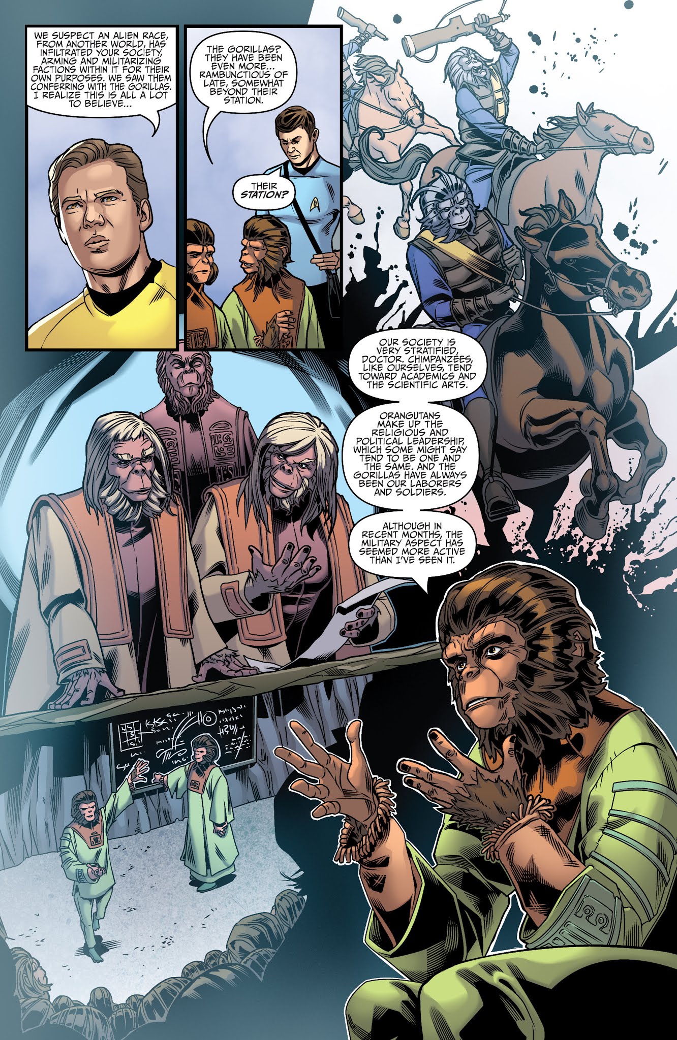 Read online Star Trek/Planet of the Apes: The Primate Directive comic -  Issue #2 - 19