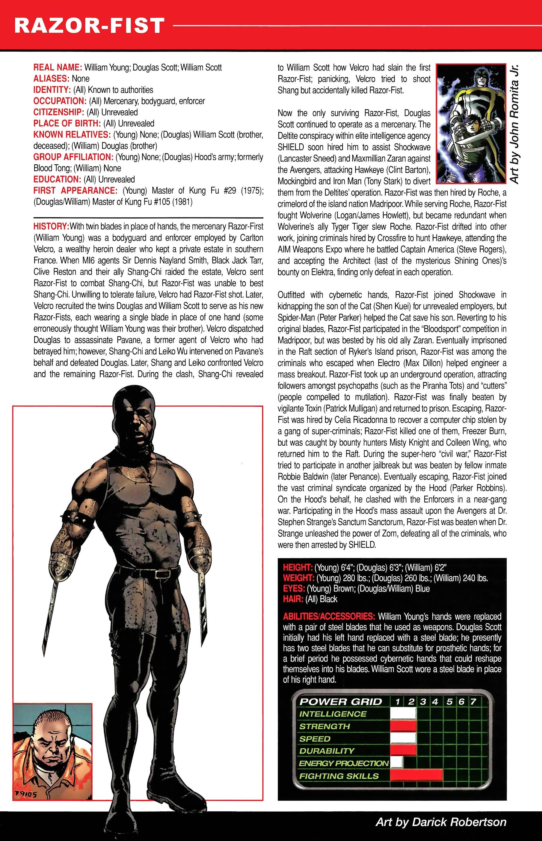 Read online Official Handbook of the Marvel Universe A to Z comic -  Issue # TPB 9 (Part 2) - 30