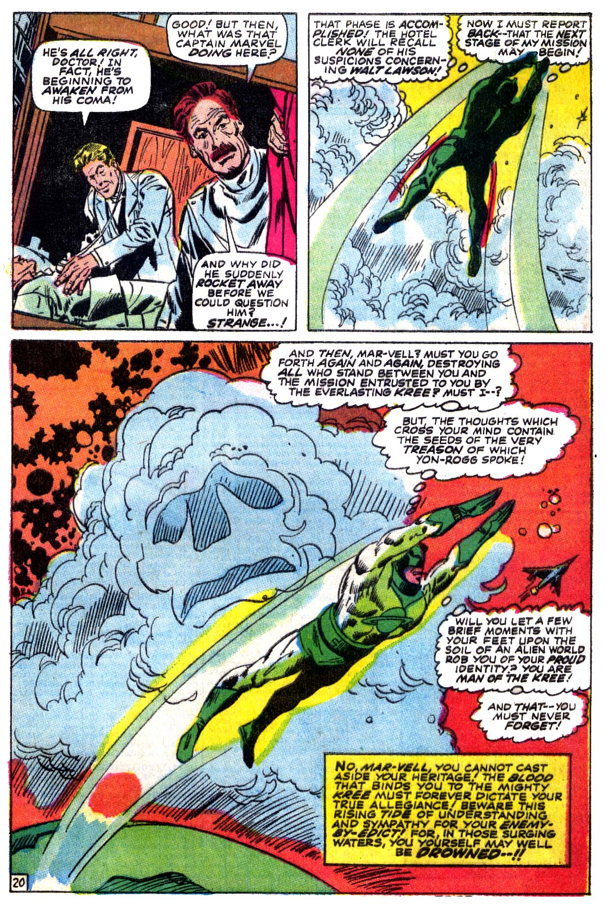 Read online Captain Marvel (1968) comic -  Issue #5 - 21