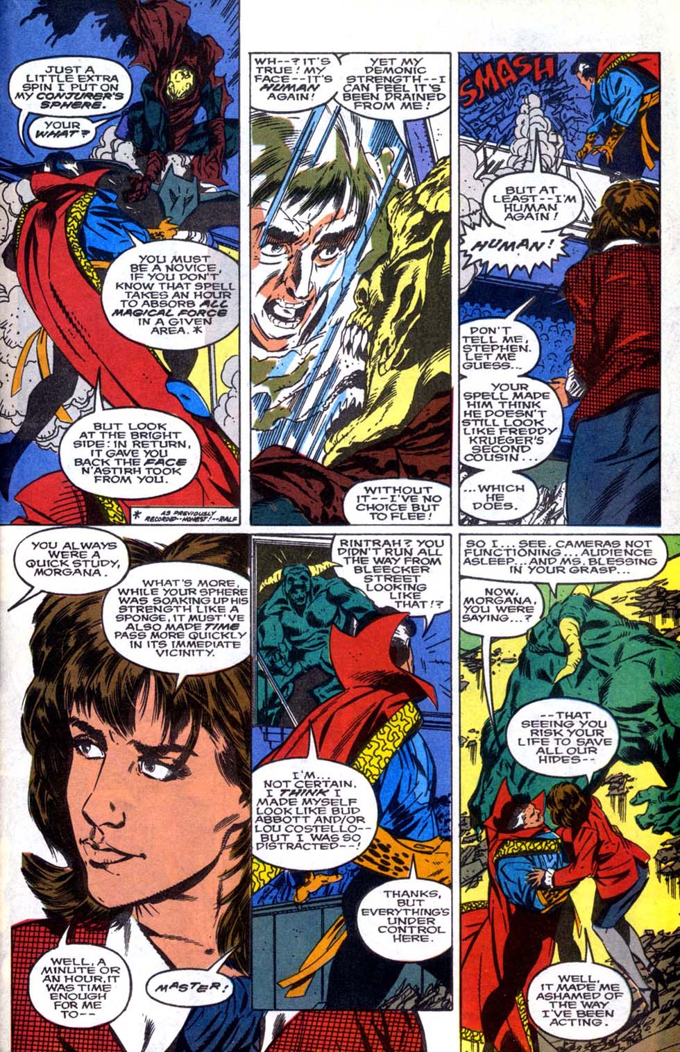Read online Doctor Strange: Sorcerer Supreme comic -  Issue #11 - 23