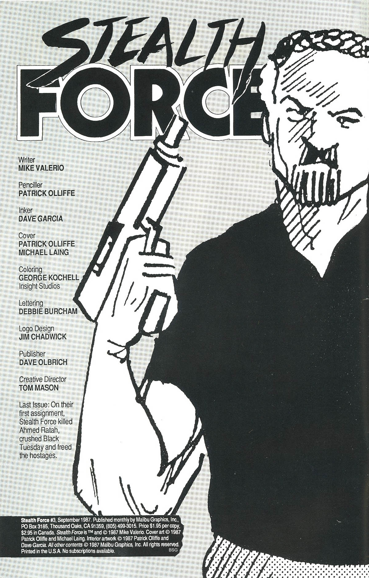 Read online Stealth Force comic -  Issue #3 - 2