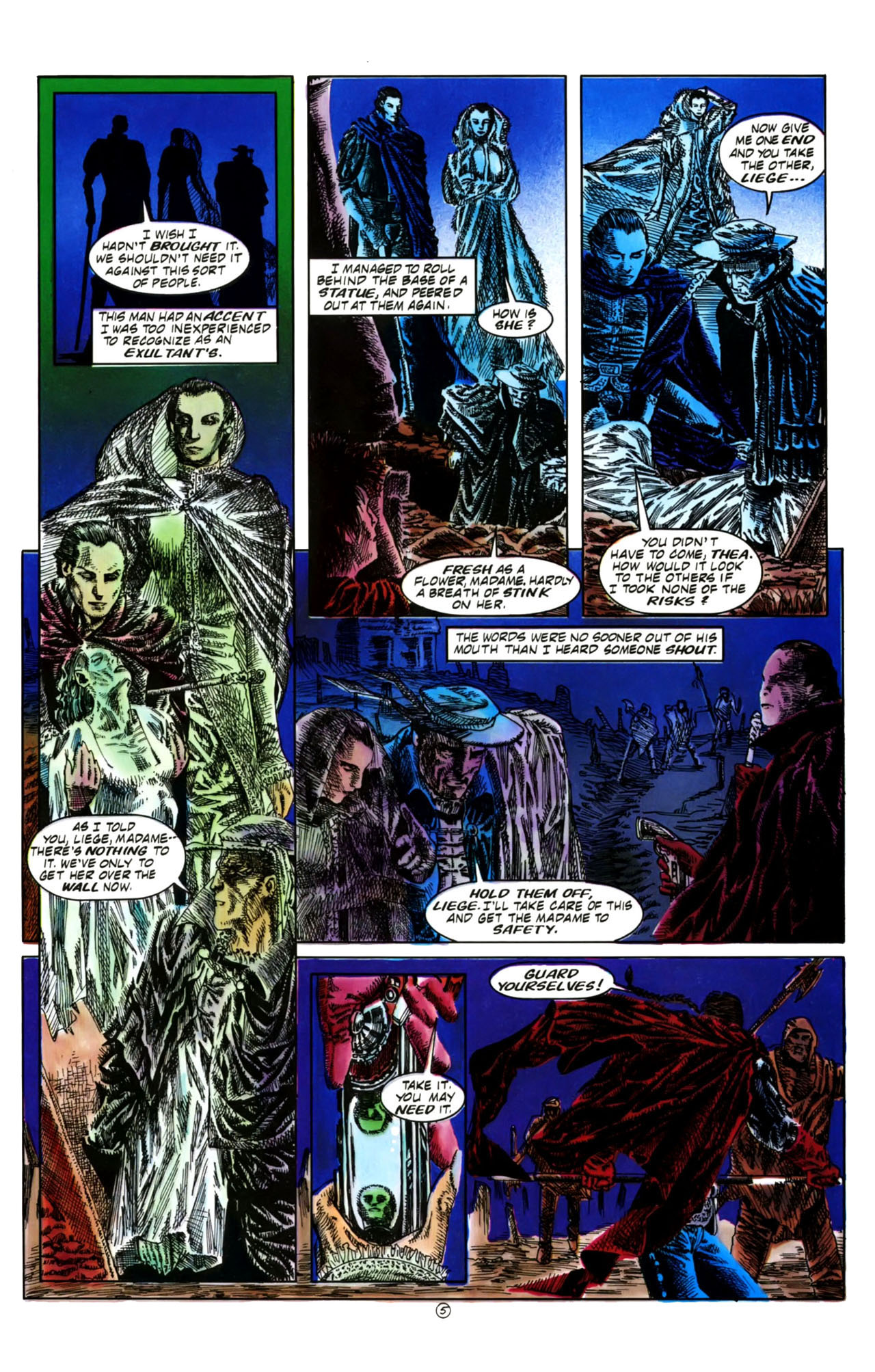 Read online Gene Wolfe's The Shadow Of The Torturer comic -  Issue #1 - 7