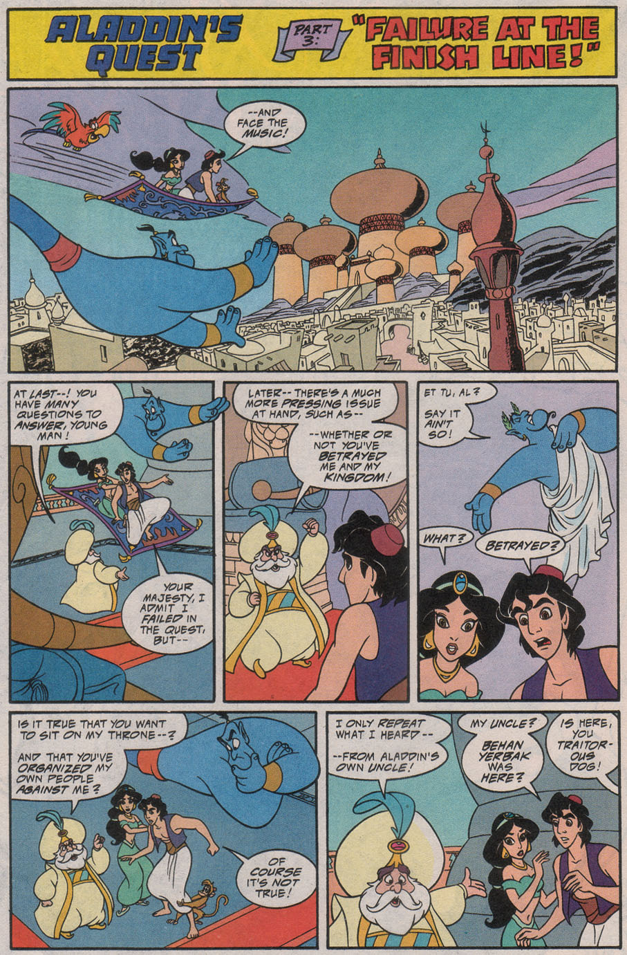 Read online Disney's Aladdin comic -  Issue #1 - 24