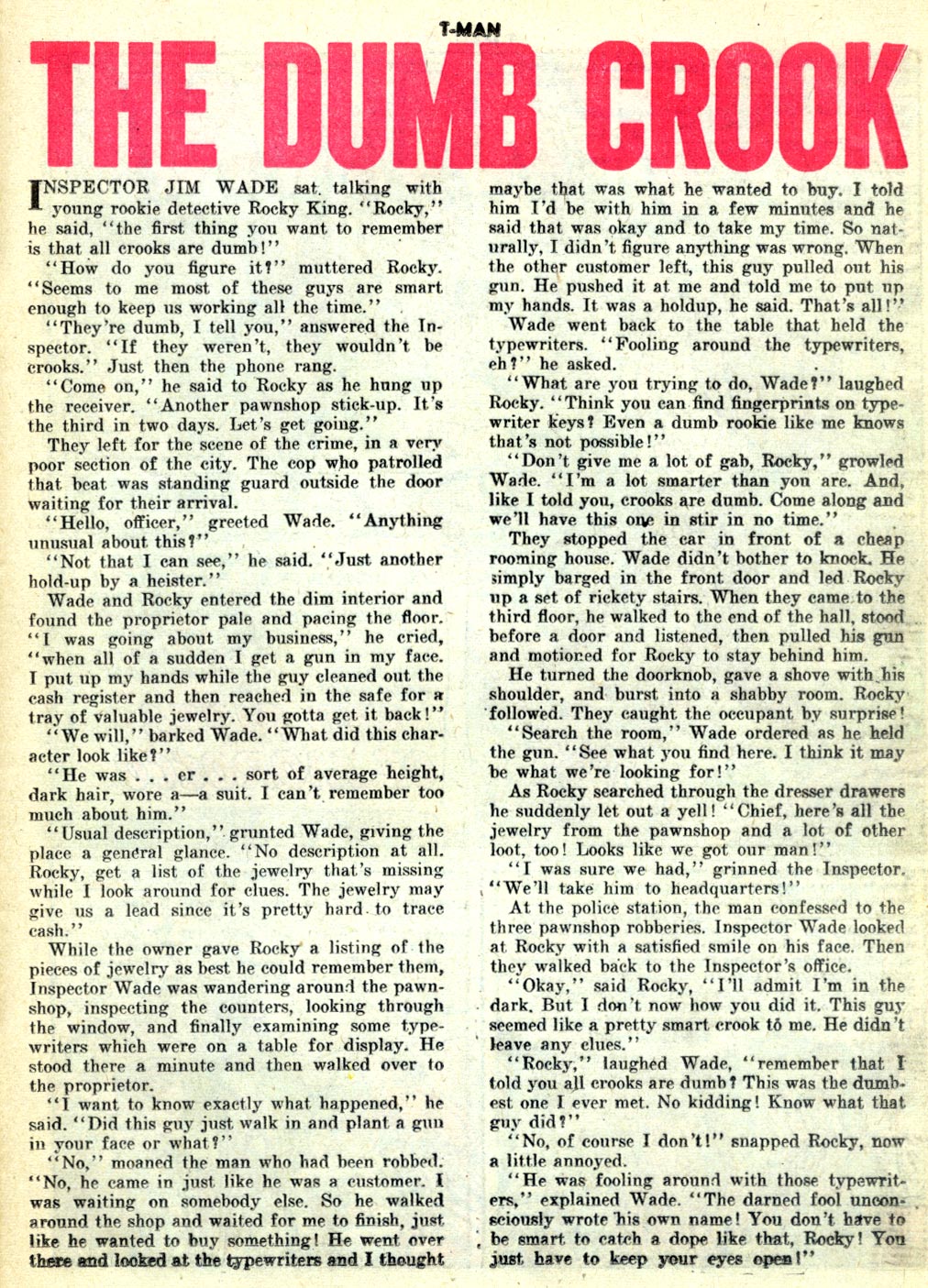 Read online T-Man: World Wide Trouble Shooter comic -  Issue #27 - 25