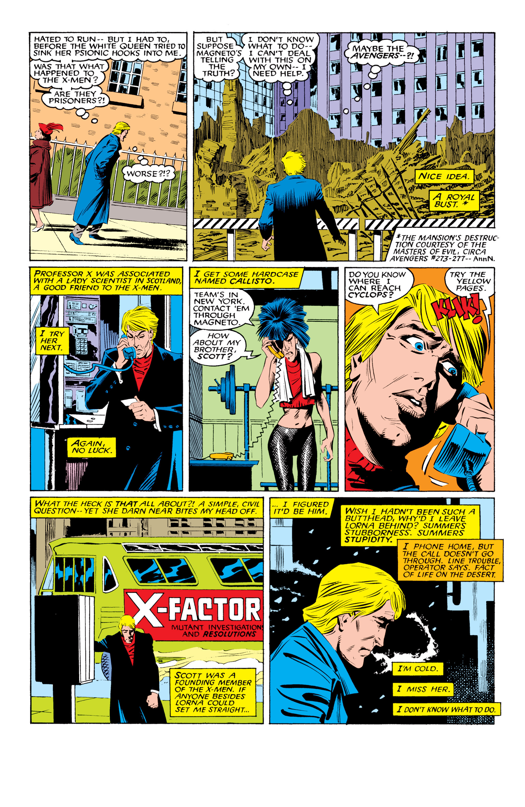 Read online Uncanny X-Men (1963) comic -  Issue #219 - 13