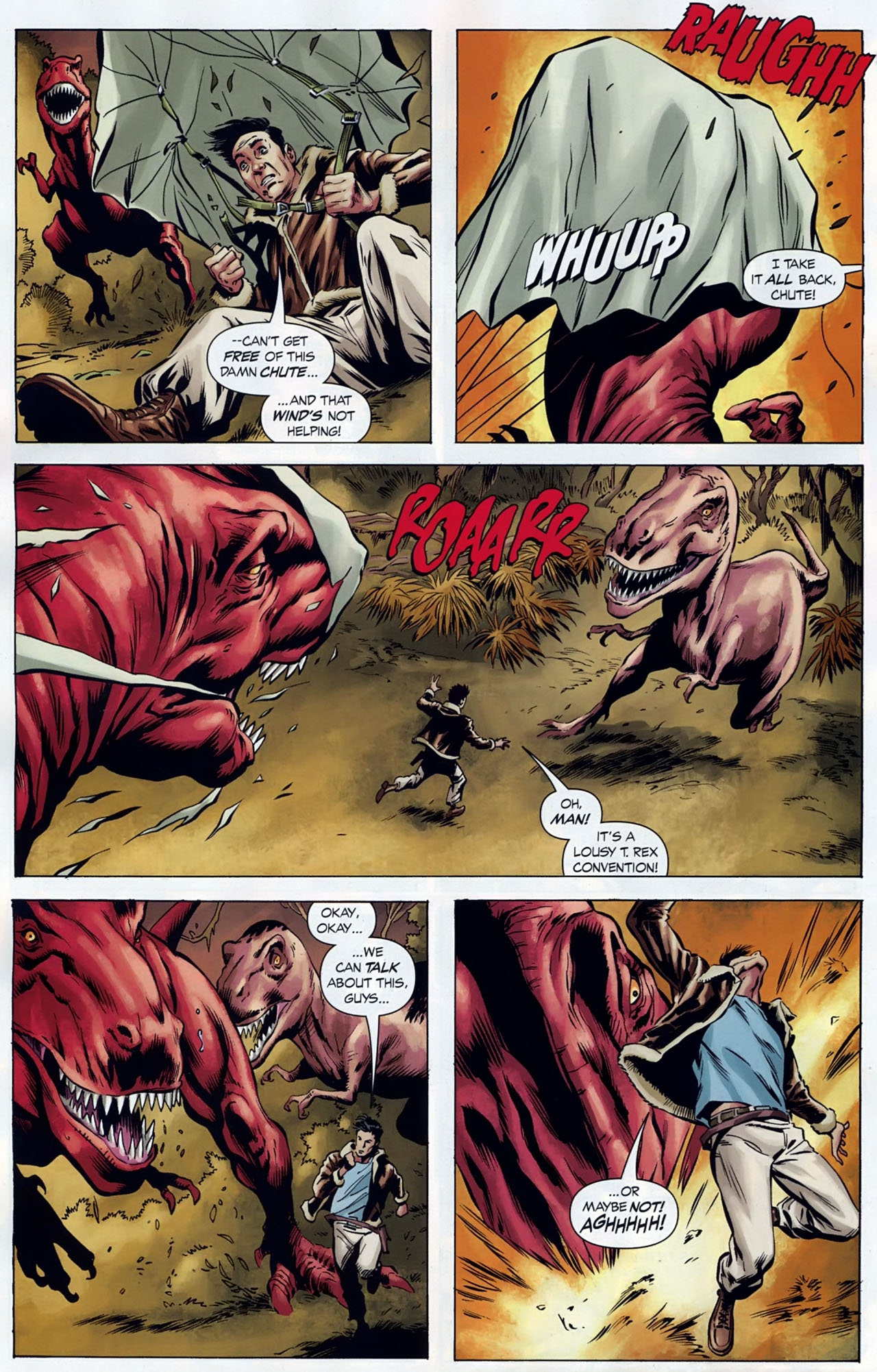 Read online The War That Time Forgot comic -  Issue #12 - 11