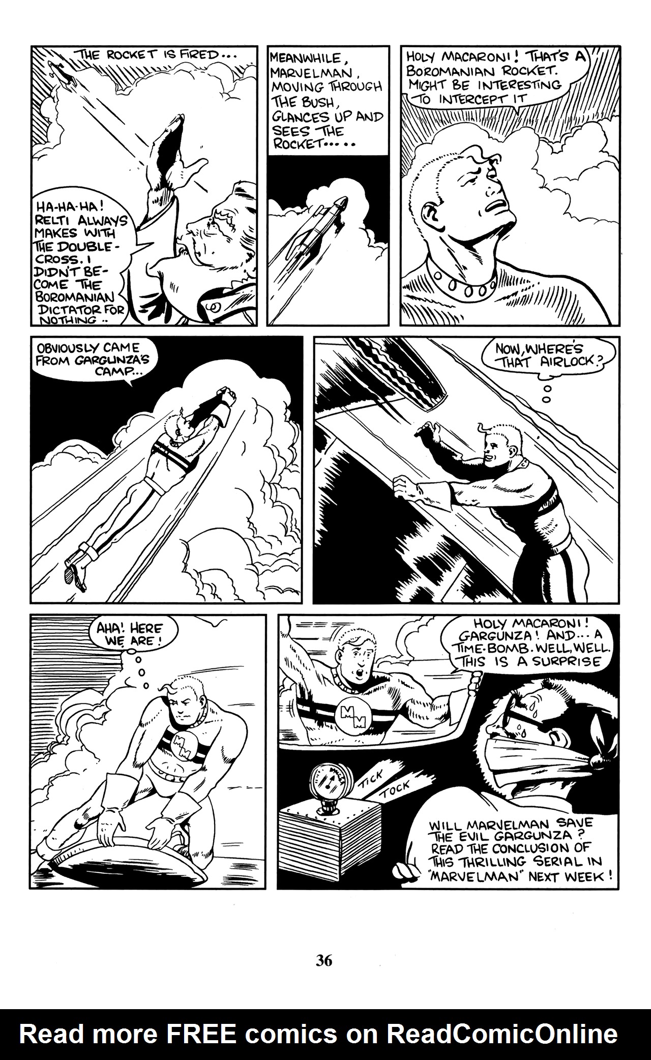 Read online Marvelman Family's Finest comic -  Issue #5 - 39