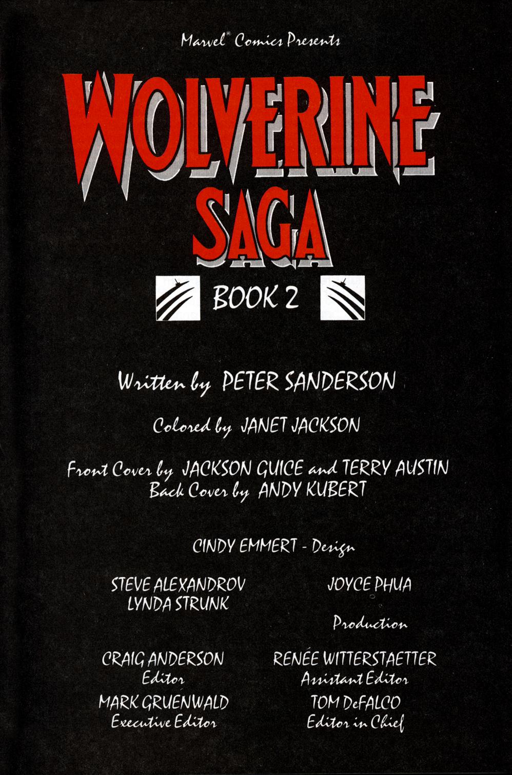 Read online Wolverine Saga comic -  Issue #2 - 5