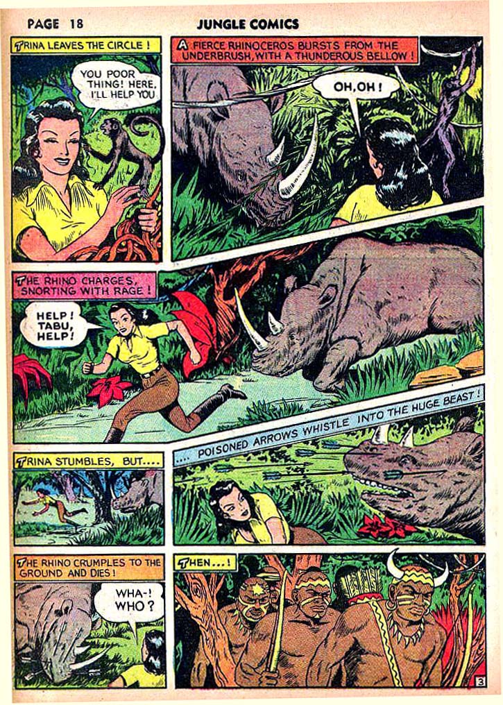 Read online Jungle Comics comic -  Issue #22 - 20