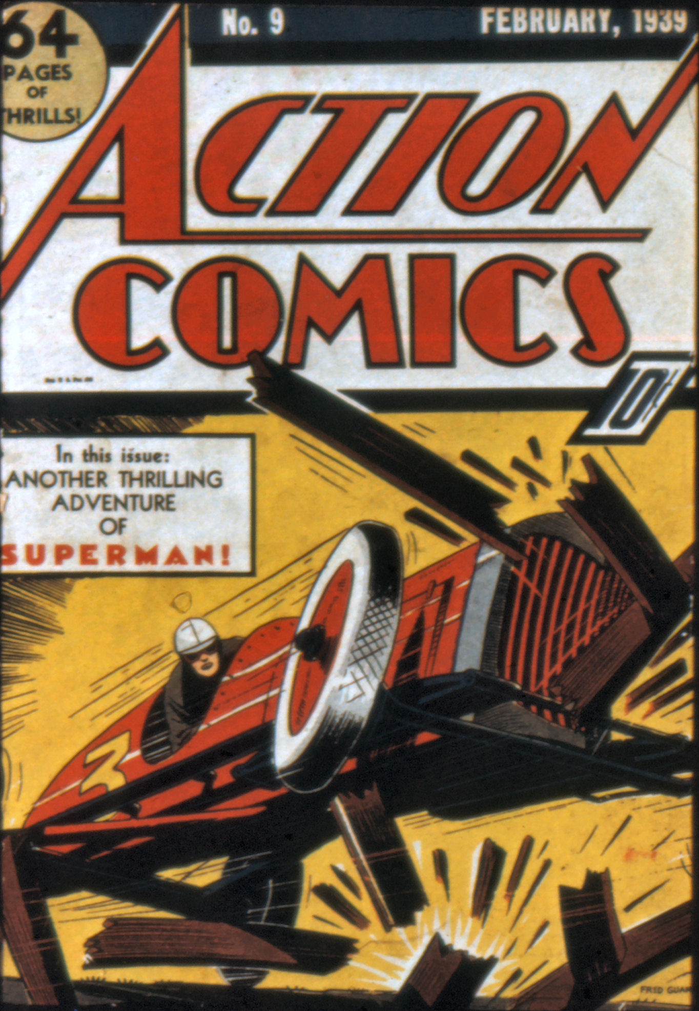 Read online Action Comics (1938) comic -  Issue #9 - 1