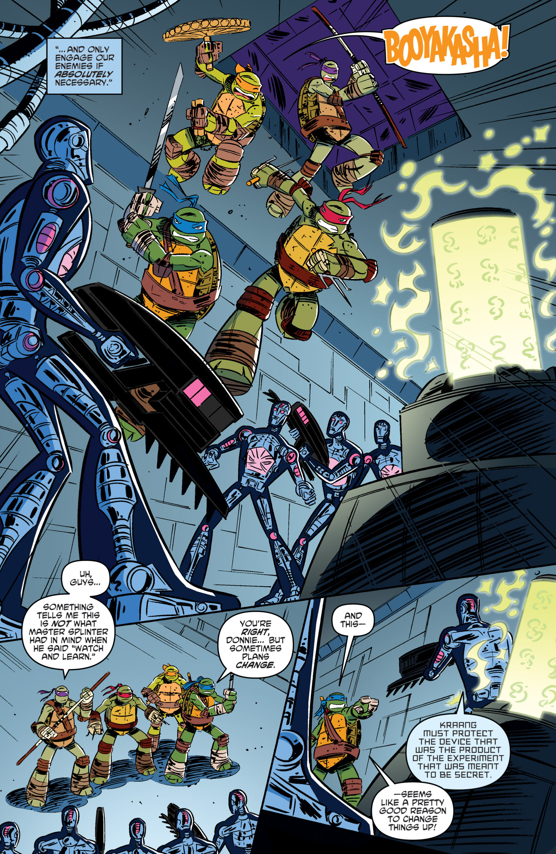 Read online Teenage Mutant Ninja Turtles New Animated Adventures comic -  Issue #6 - 4