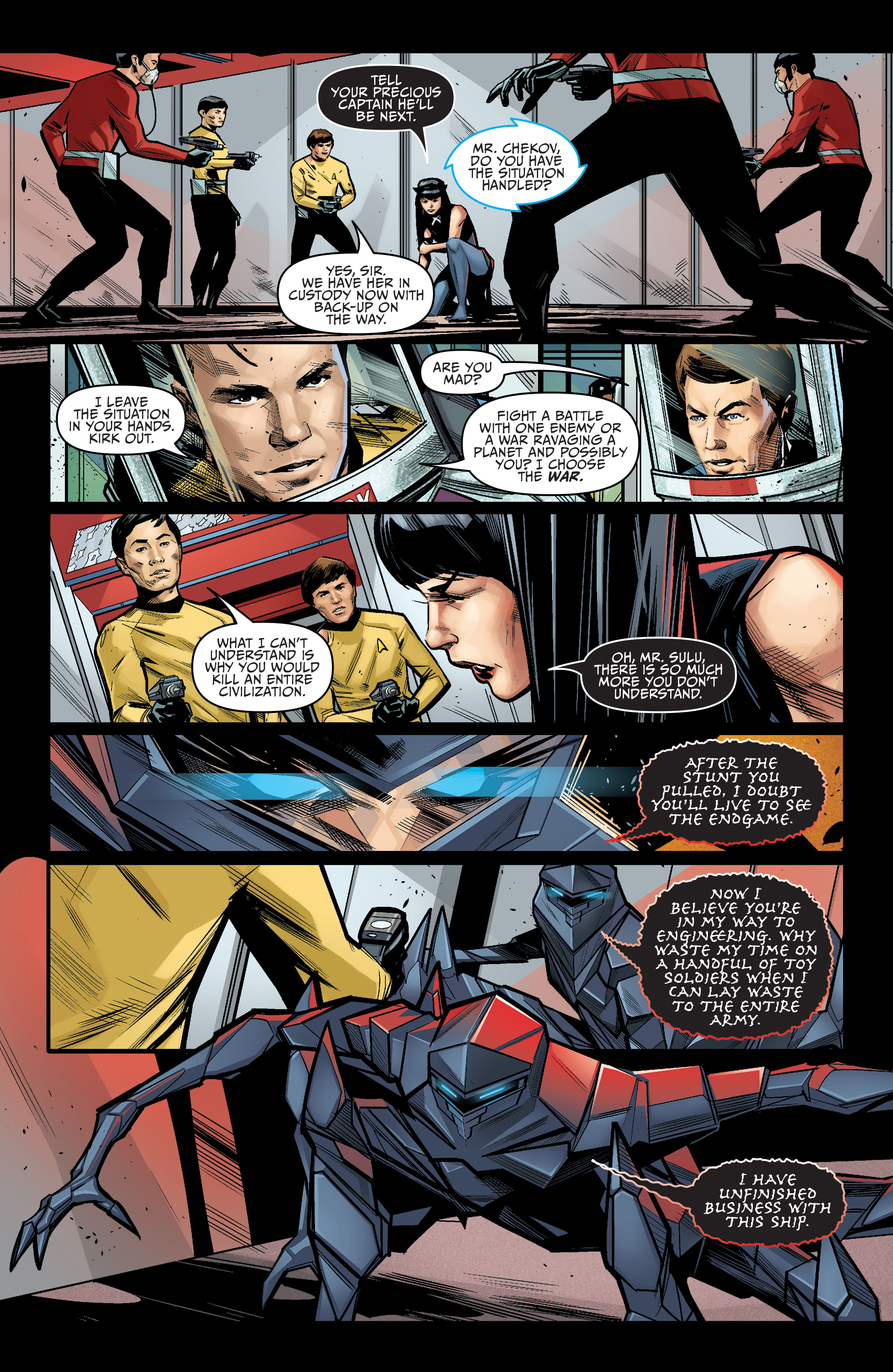 Read online Star Trek: Year Five comic -  Issue #19 - 7