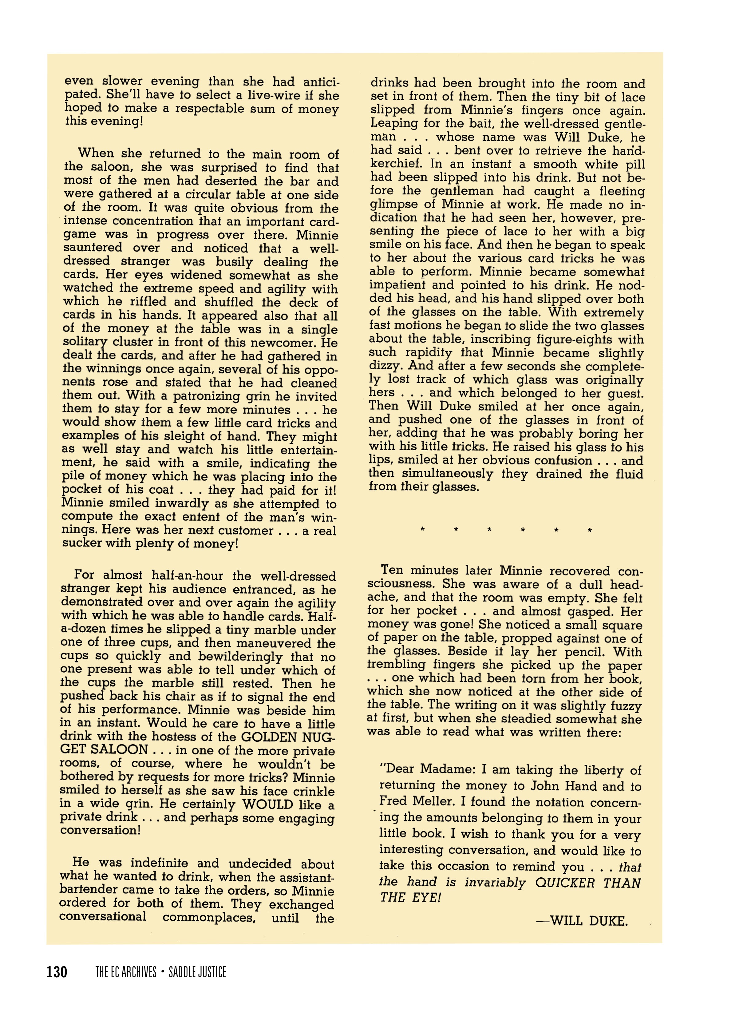 Read online The EC Archives: Saddle Justice comic -  Issue # TPB (Part 2) - 32