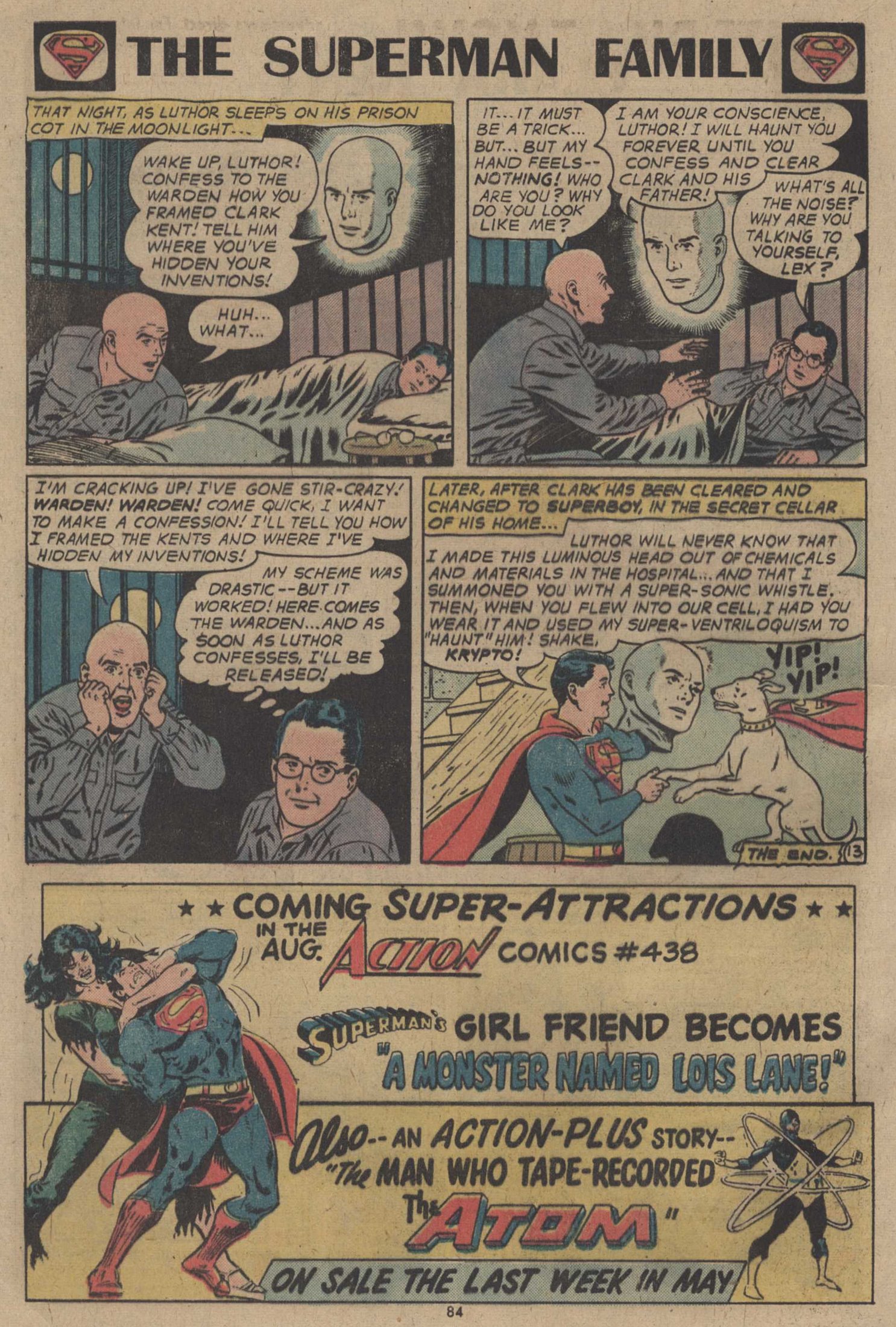 Read online The Superman Family comic -  Issue #166 - 84
