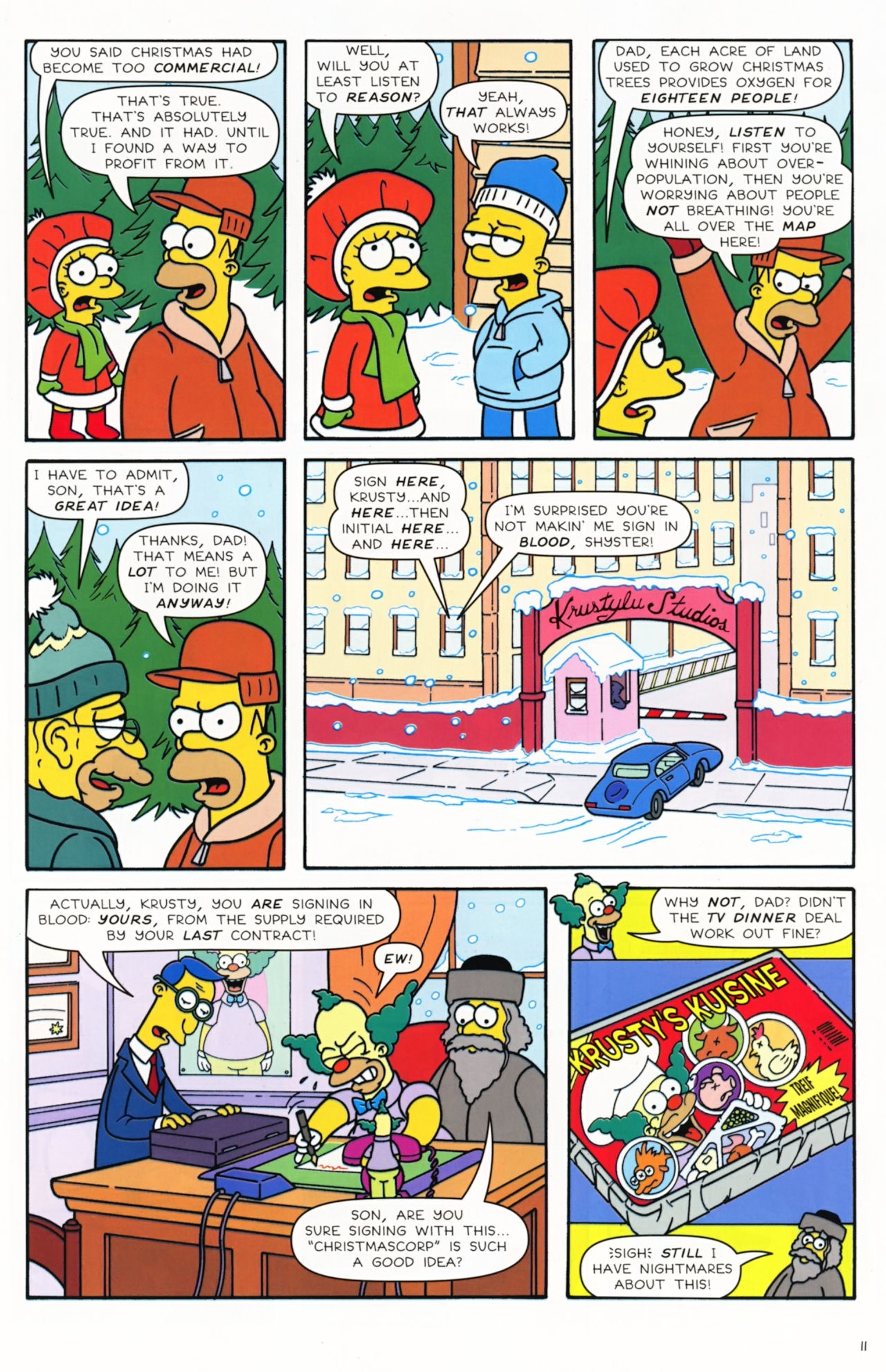Read online Simpsons Comics comic -  Issue #172 - 13