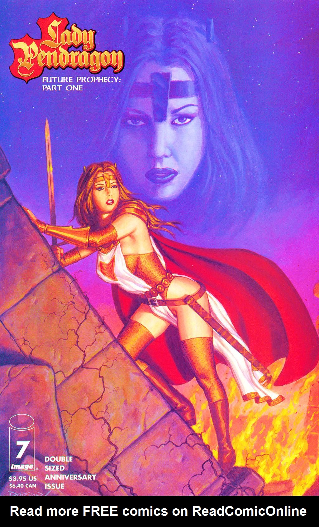 Read online Lady Pendragon comic -  Issue #7 - 1