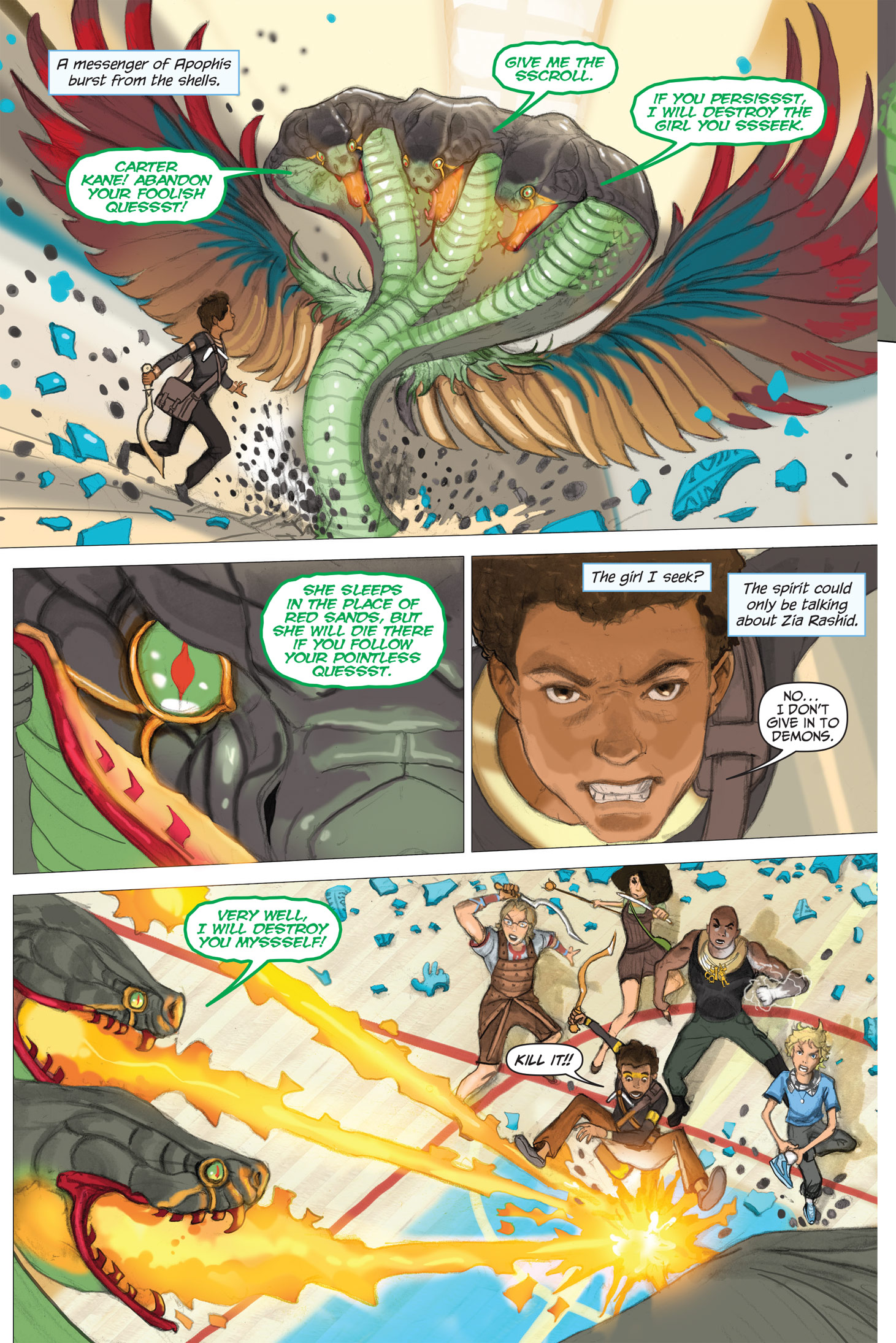 Read online The Kane Chronicles comic -  Issue # TPB 2 - 34