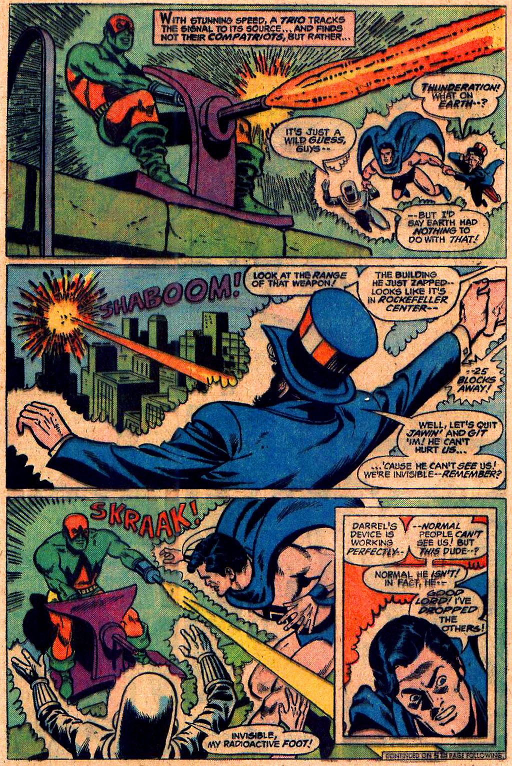 Read online Freedom Fighters (1976) comic -  Issue #3 - 11